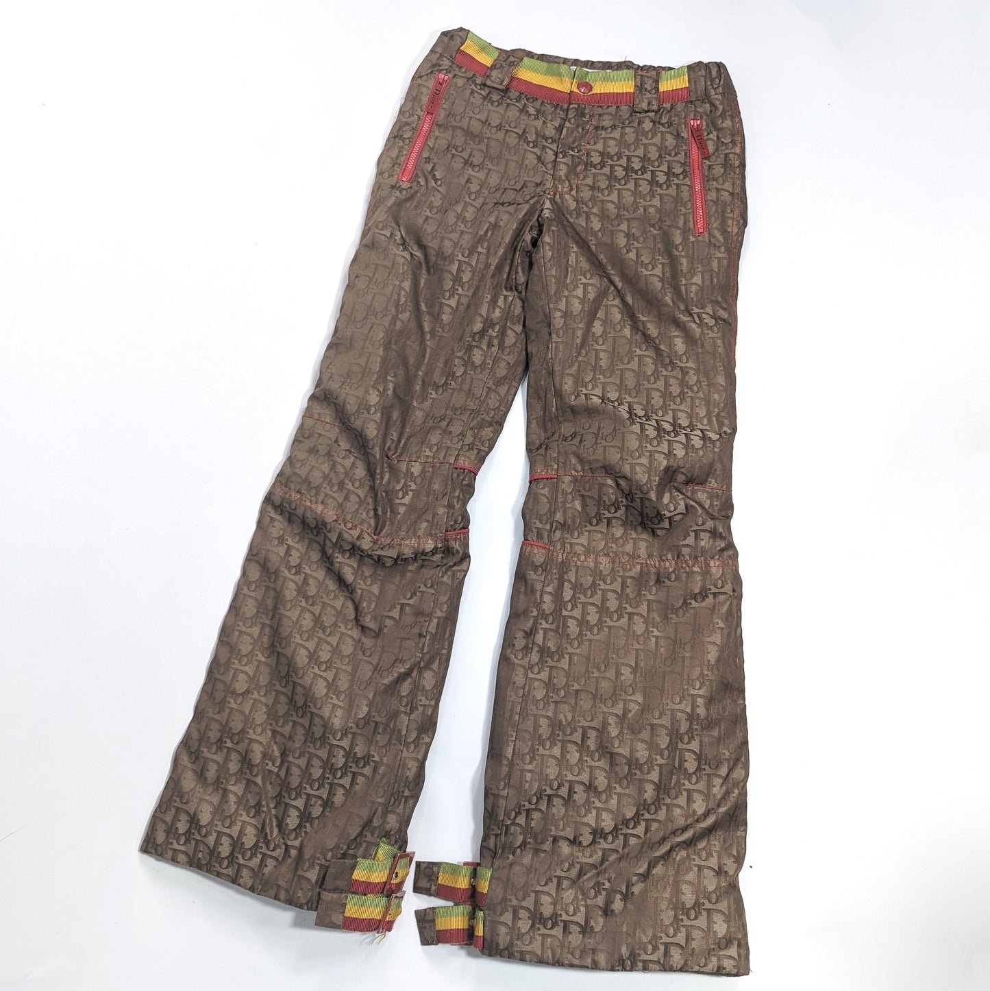 Pantalon Dior by Galliano monogramme Rasta