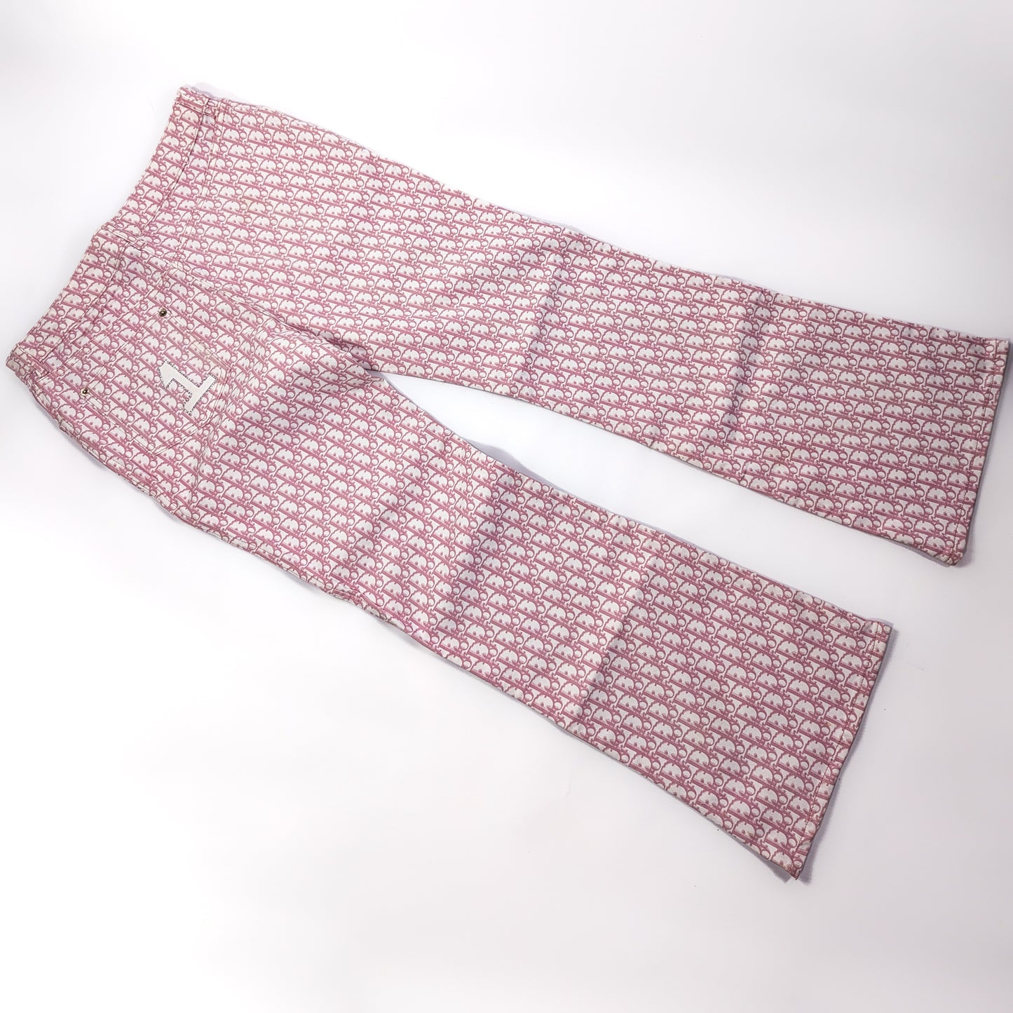 Pantalon monogramme rose - S/S 2002 - L