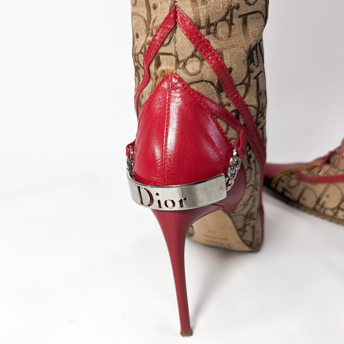Bottes hautes Rasta Dior par Galliano 2003 - EU39|UK6|US8