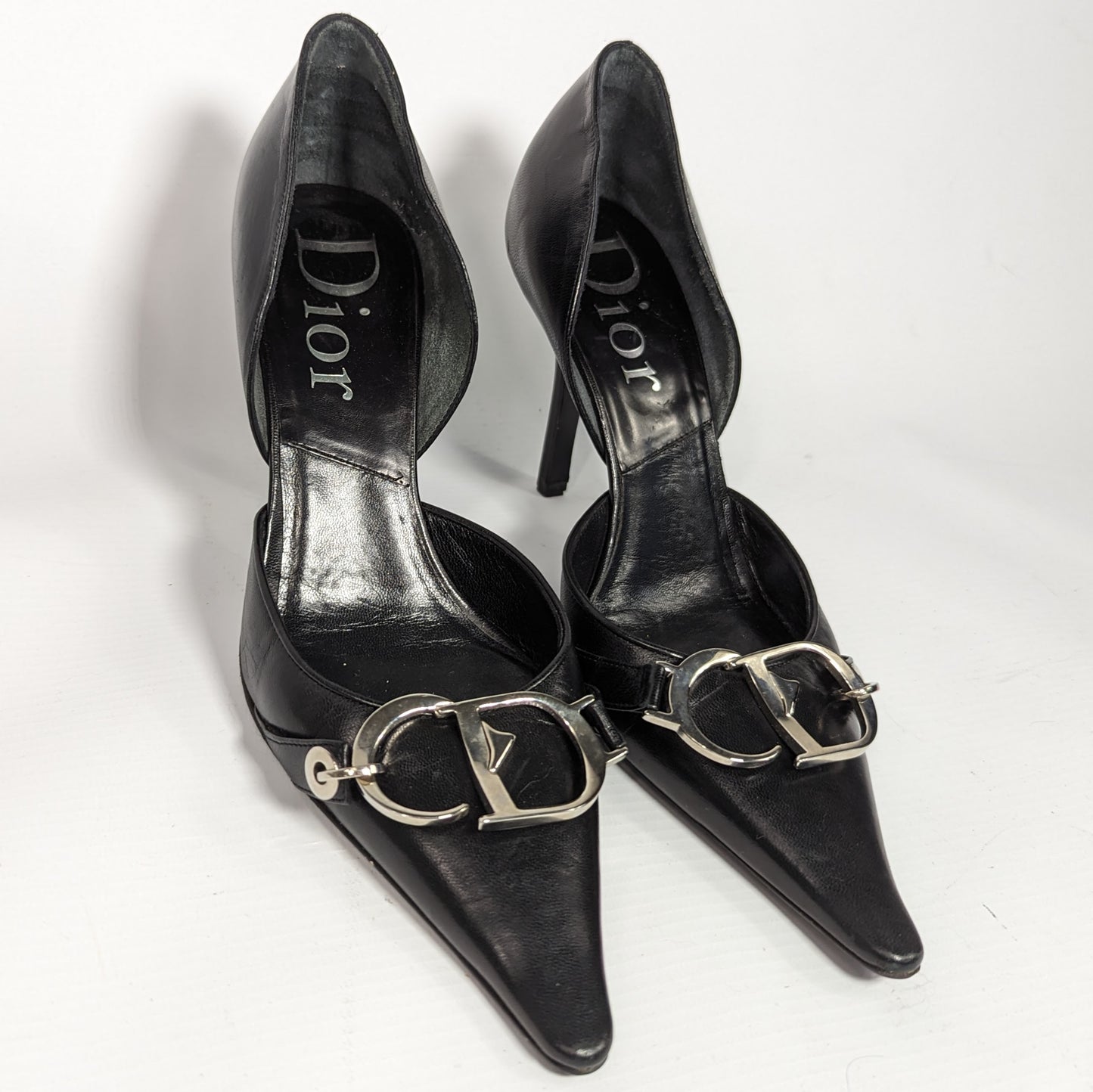 Sandales ornées d'une boucle Dior par Gallliano - EU36|UK3|US5