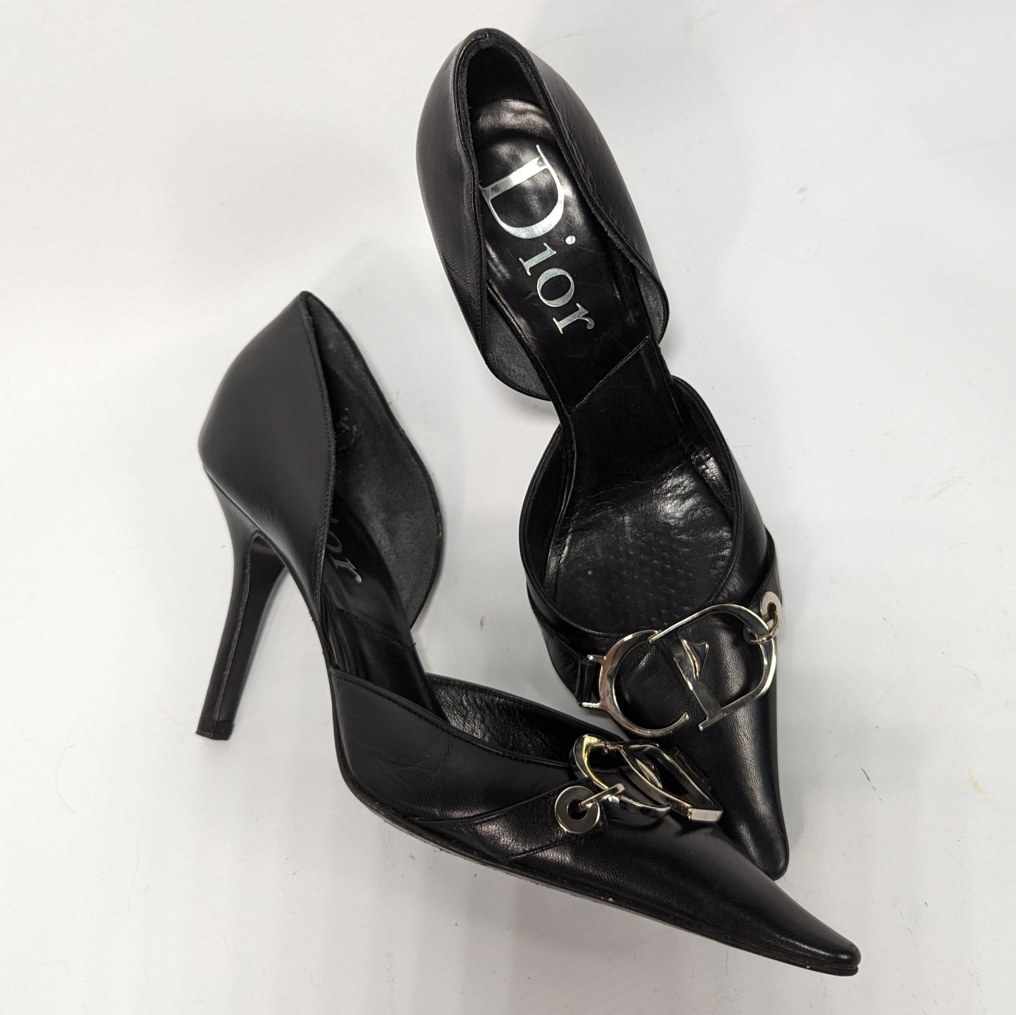 Sandales ornées d'une boucle Dior par Gallliano - EU36|UK3|US5