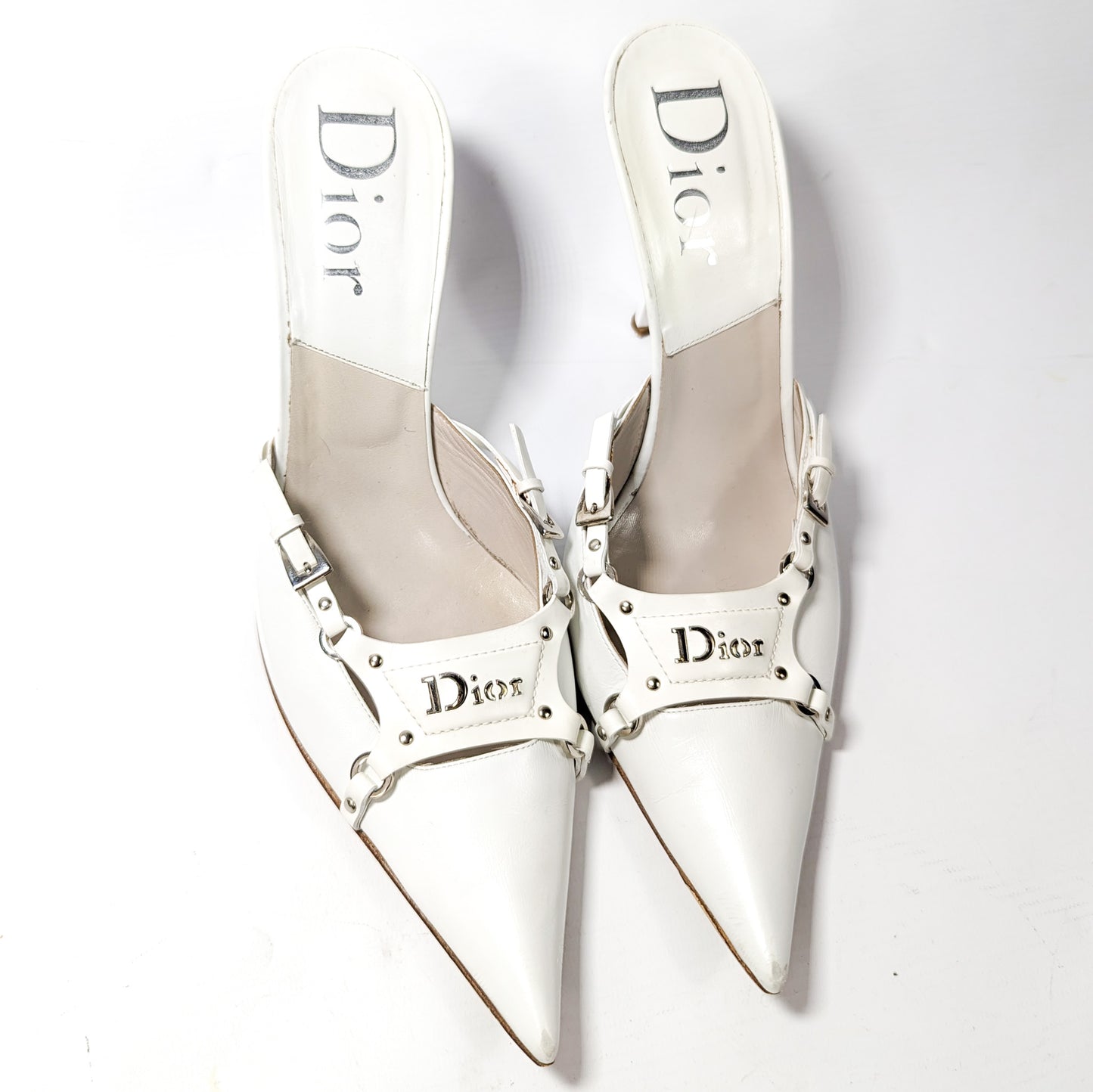 Mules Dior par Galliano Collection bondage F/W 2003 - EU41,5|8,5UK|10,5US