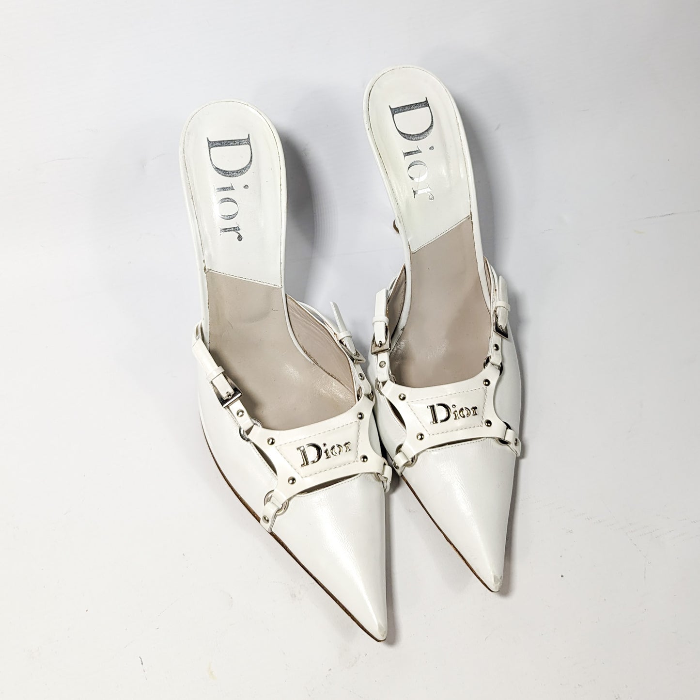 Mules Dior par Galliano Collection bondage F/W 2003 - EU41,5|8,5UK|10,5US