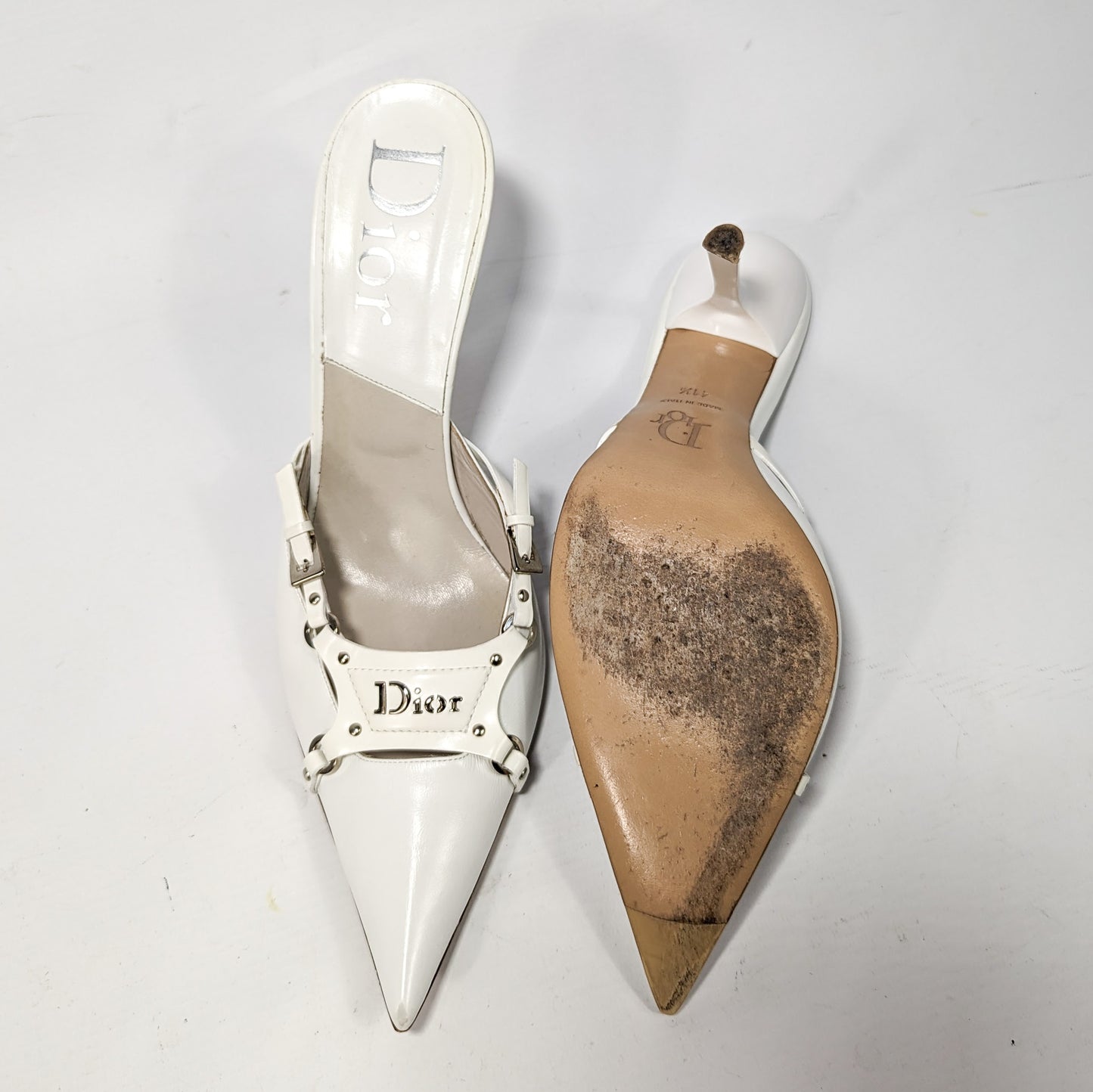 Mules Dior par Galliano Collection bondage F/W 2003 - EU41,5|8,5UK|10,5US