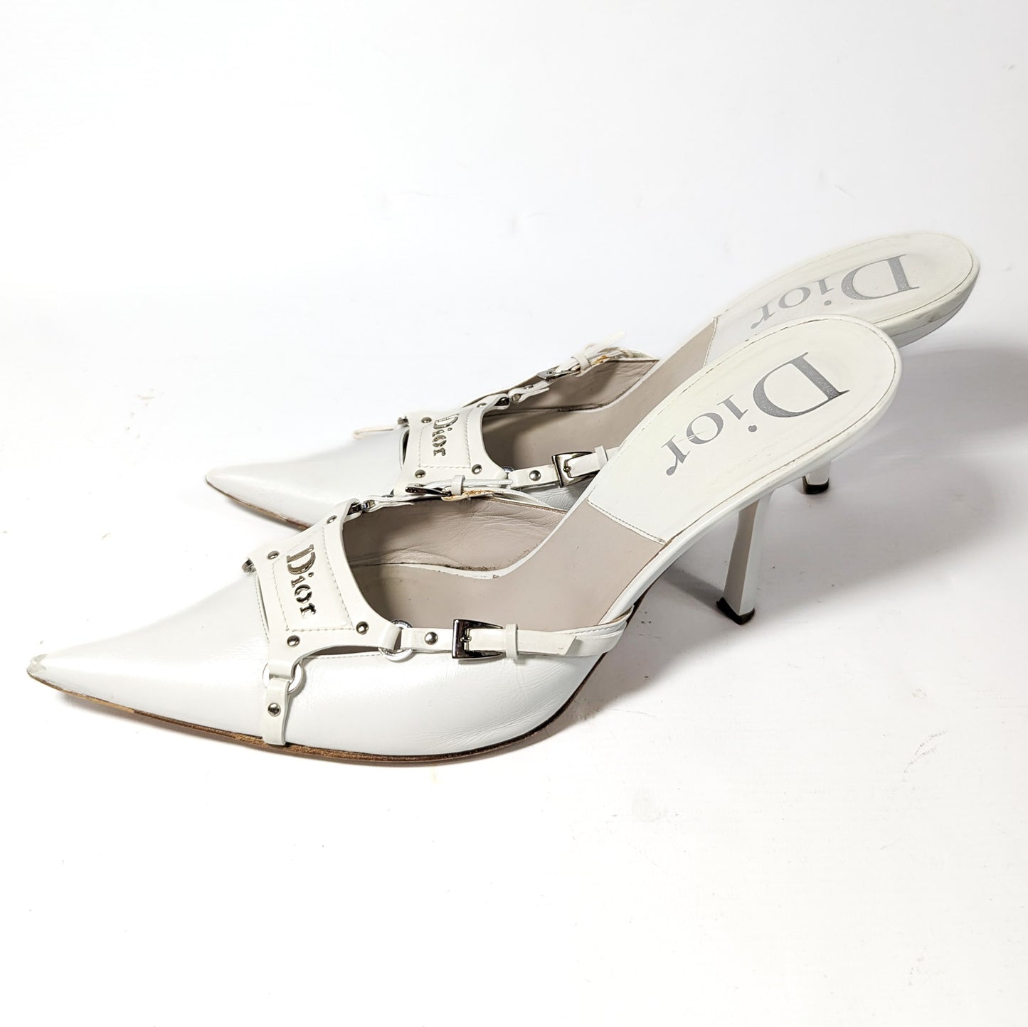 Mules Dior par Galliano Collection bondage F/W 2003 - EU41,5|8,5UK|10,5US
