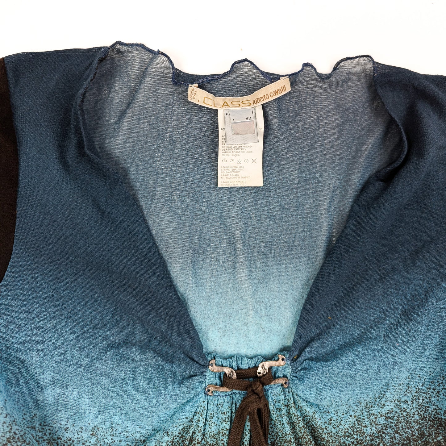 Ensemble Roberto Cavalli top et pantalon tie and dye