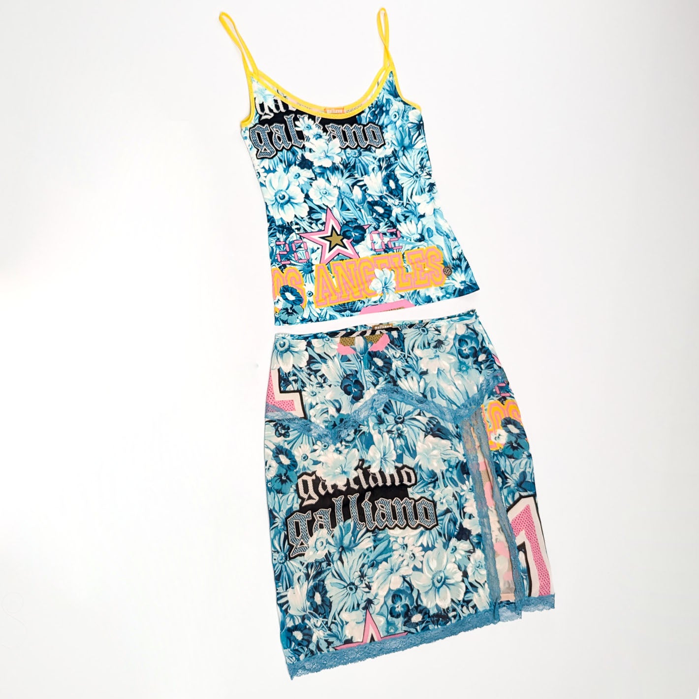 Ensemble jupe et top John Galliano