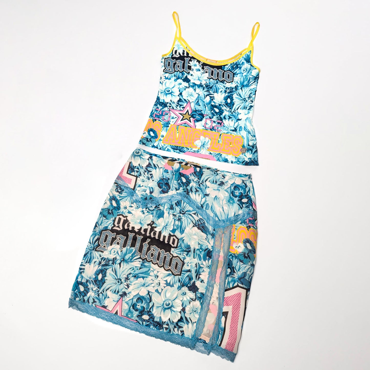 Ensemble jupe et top John Galliano