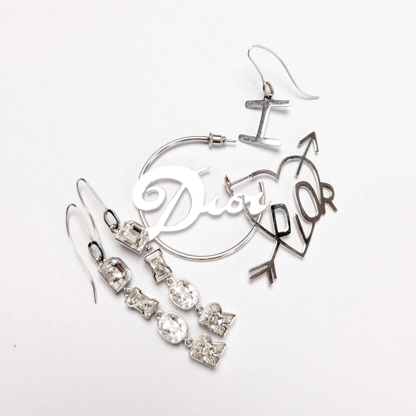 Ensemble Boucle d'oreille et collier Dior par Galliano