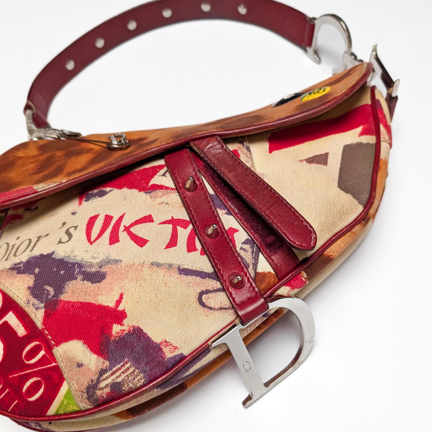 Sac Saddle "Victim' Dior par Galliano - S/S 2003