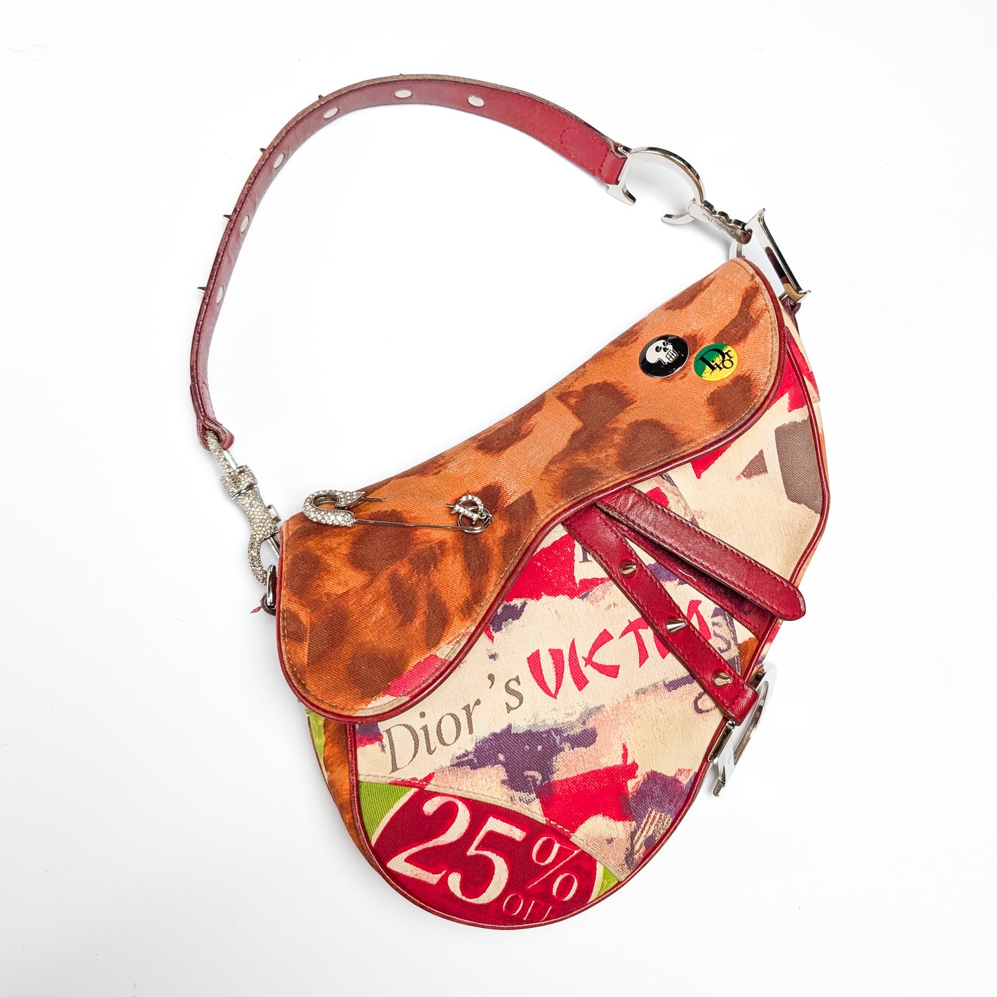 Sac Saddle "Victim' Dior par Galliano - S/S 2003