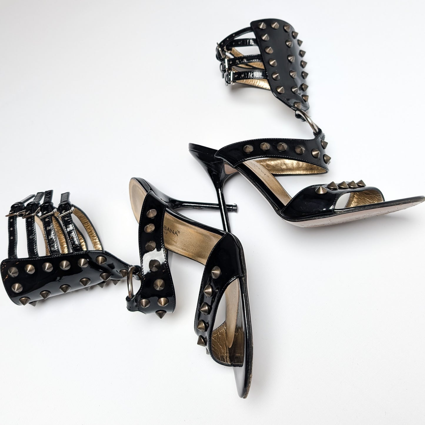 Sandales montantes à clou Dolce & Gabbana - EU36,5|UK3,5|US5,5