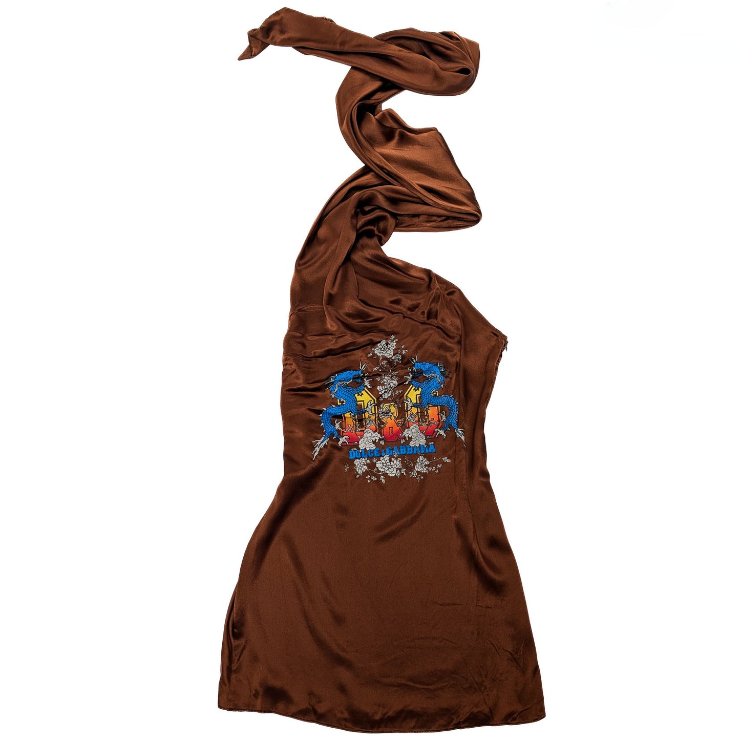 Robe en soie Dolce & Gabbana - S
