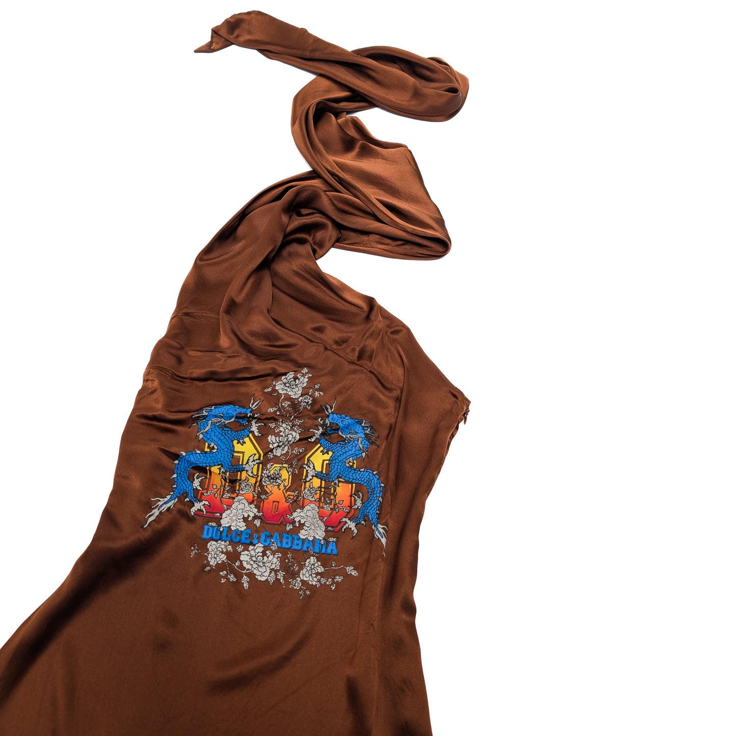 Robe en soie Dolce & Gabbana - S