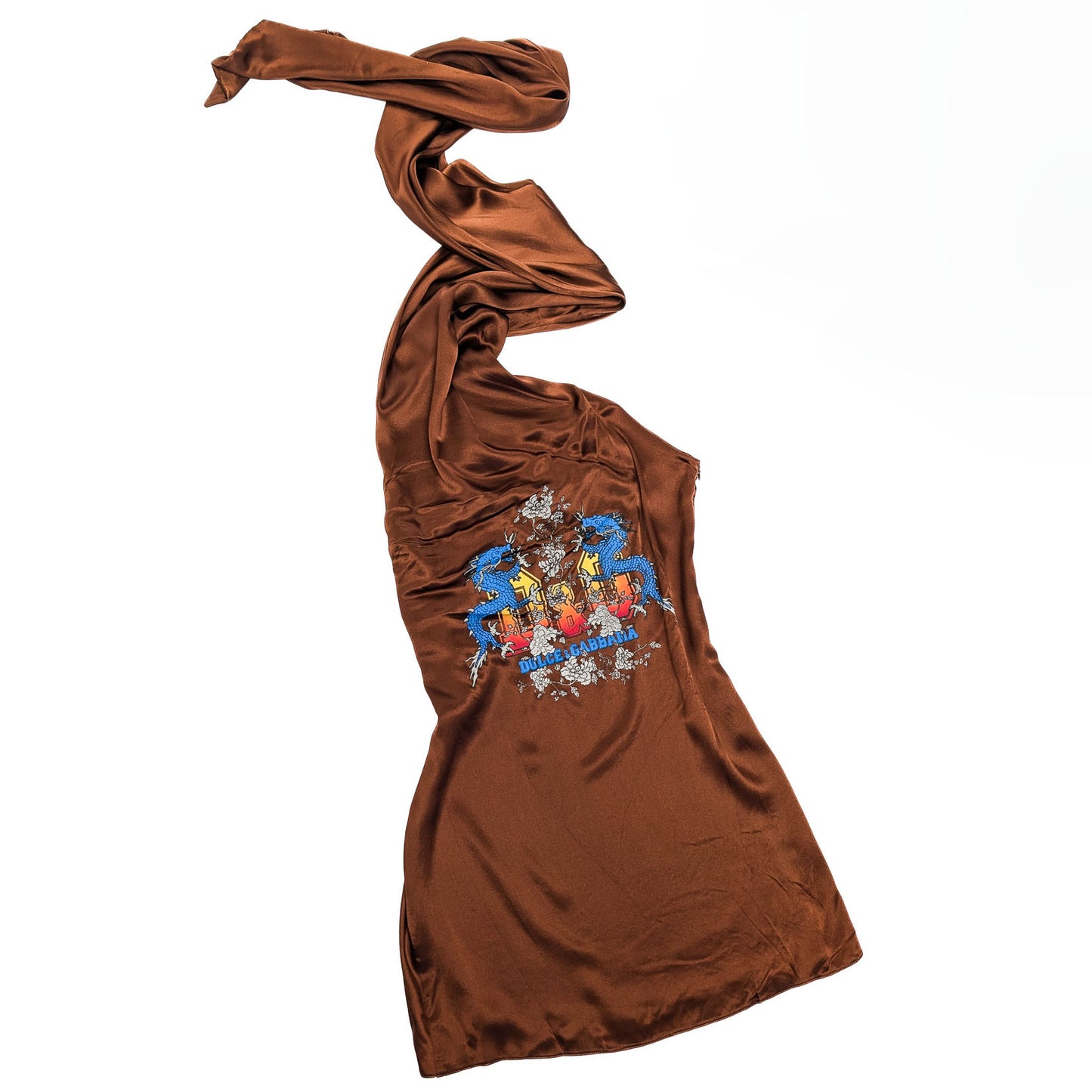 Robe en soie Dolce & Gabbana - S