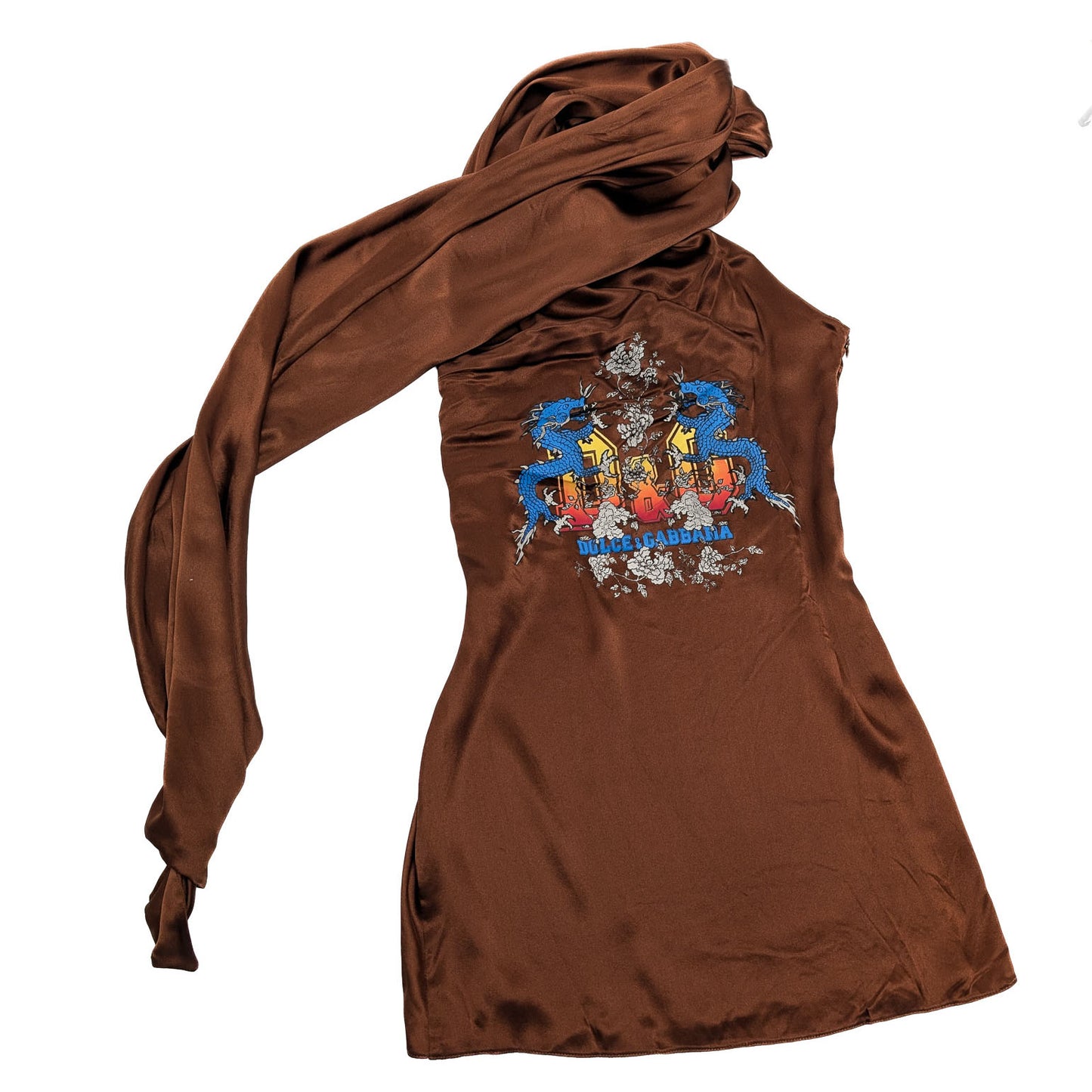Robe en soie Dolce & Gabbana - S