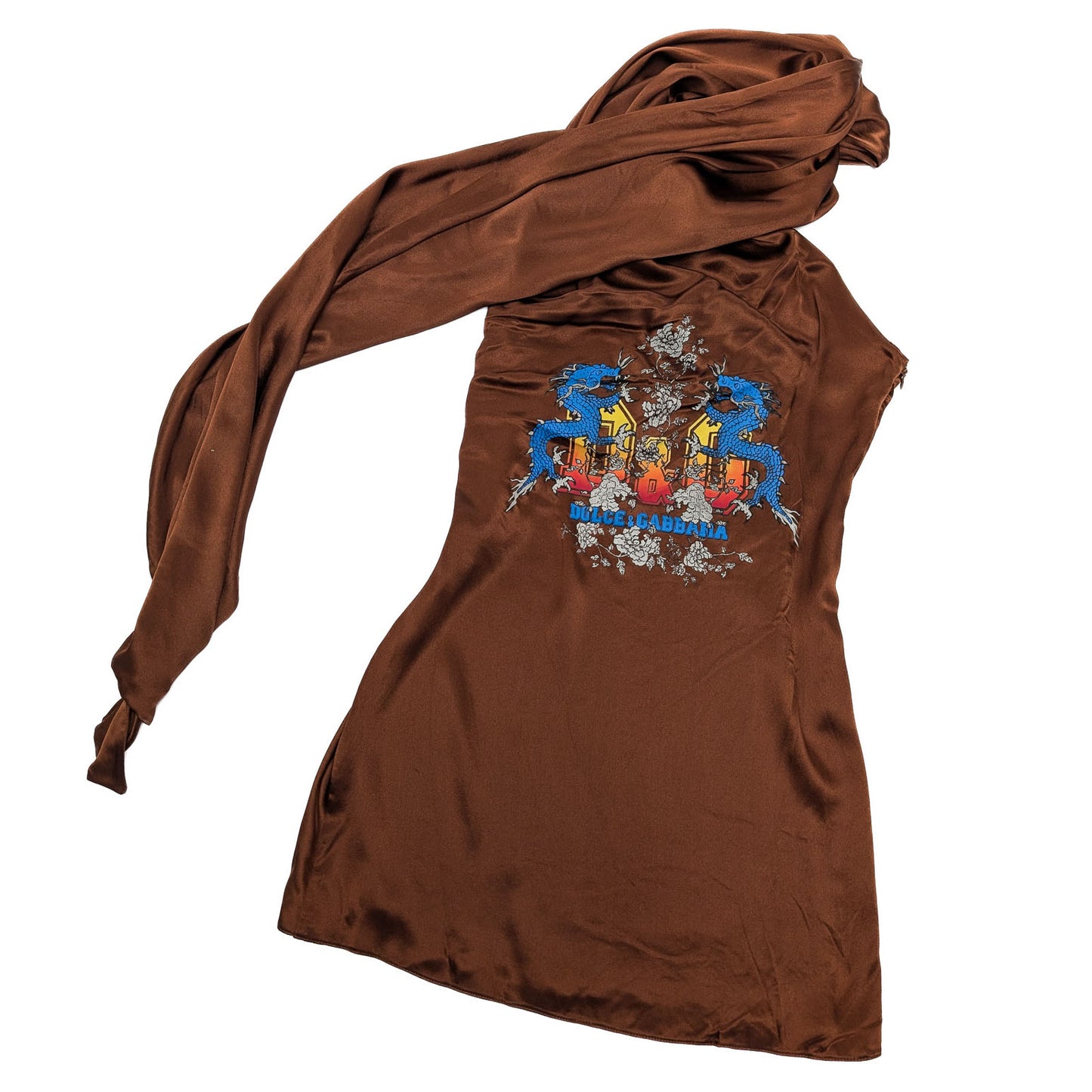 Robe en soie Dolce & Gabbana - S