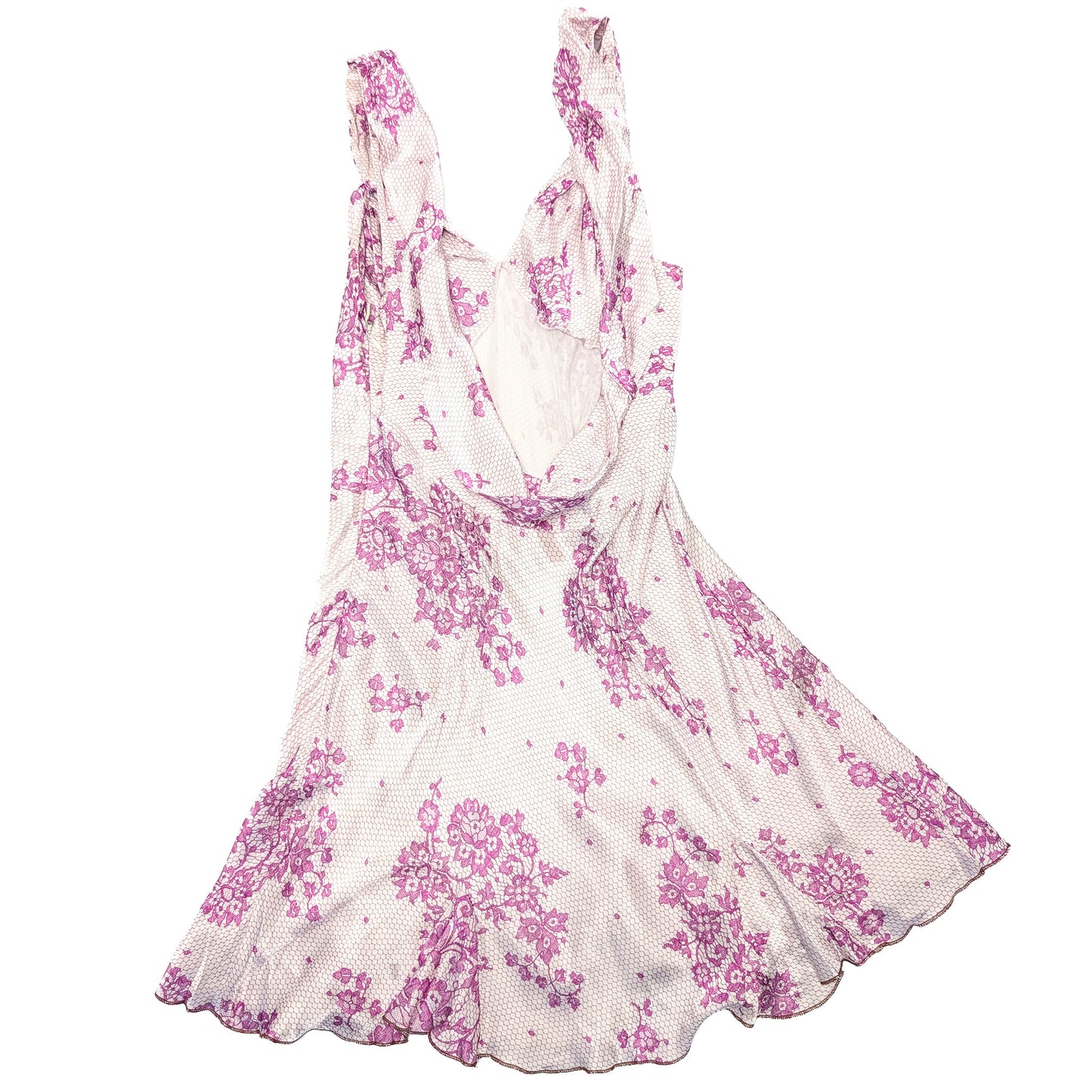John Galliano silk dress
