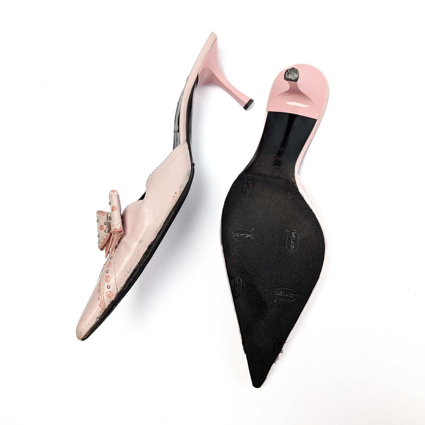 Mules rose Dior by Galliano - EU36,5|UK3,5|US5,5