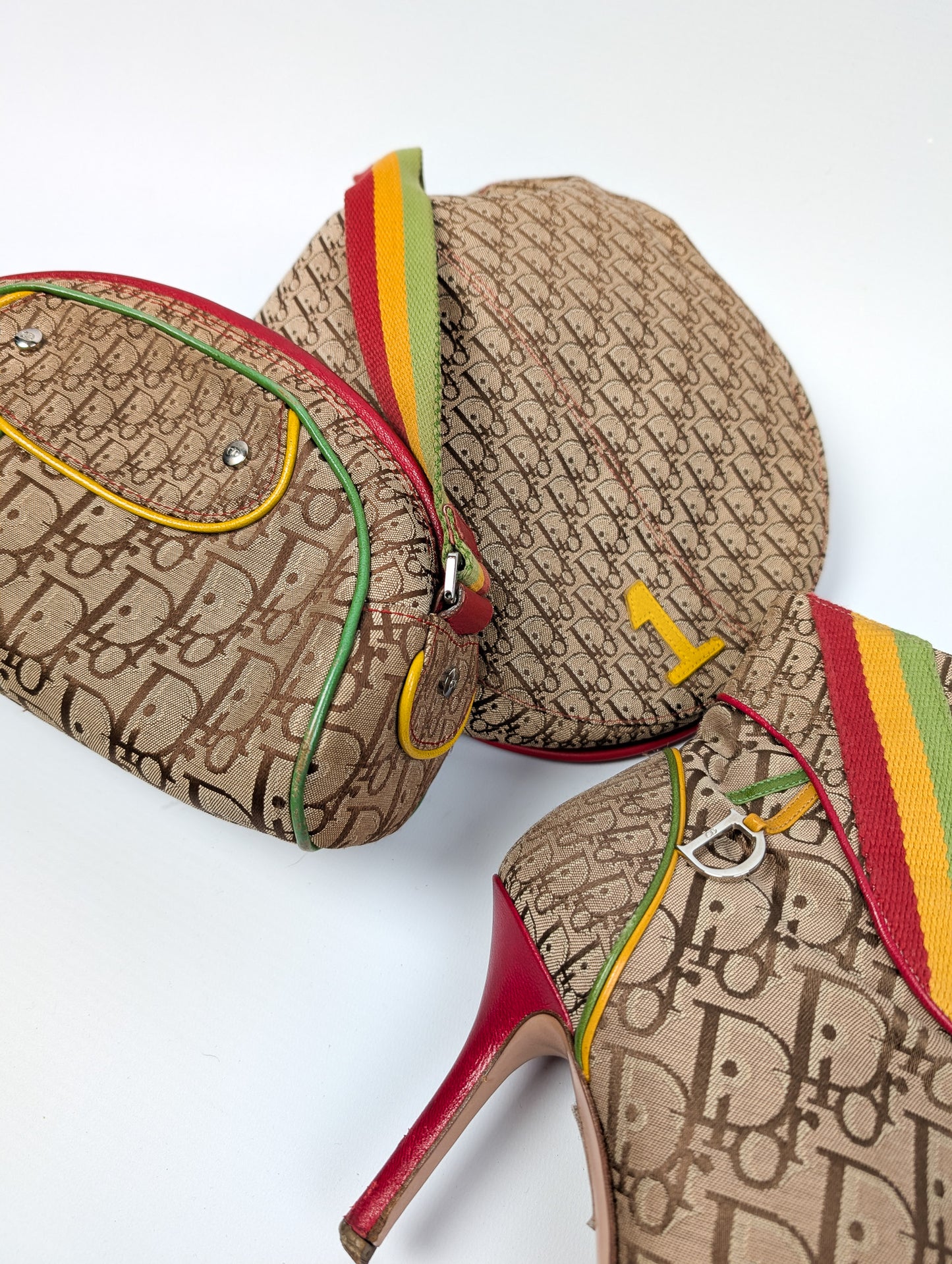 Beret Rasta monogramme Dior par John Galliano S/S2004