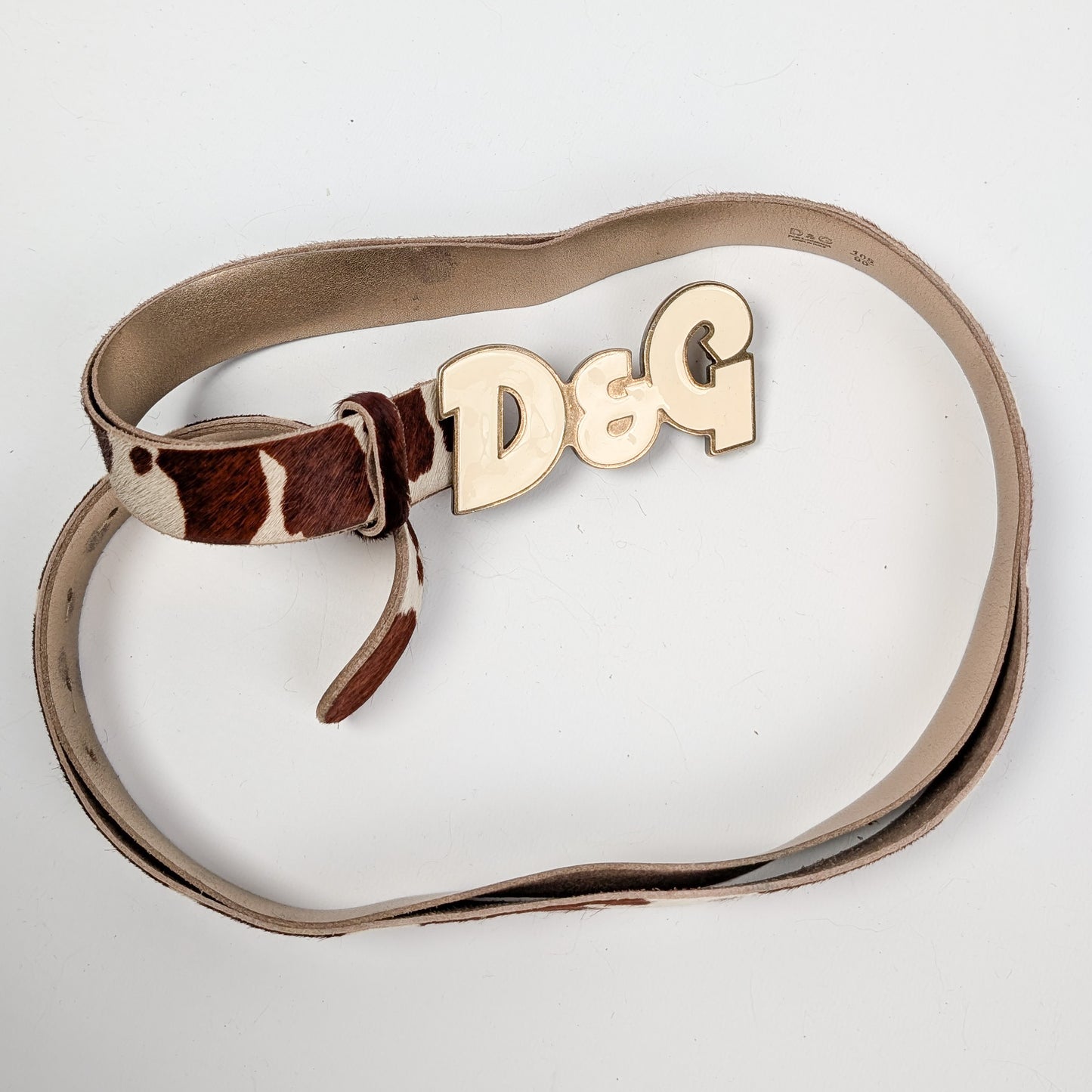 Ceinture "vache" Dolce & Gabbana