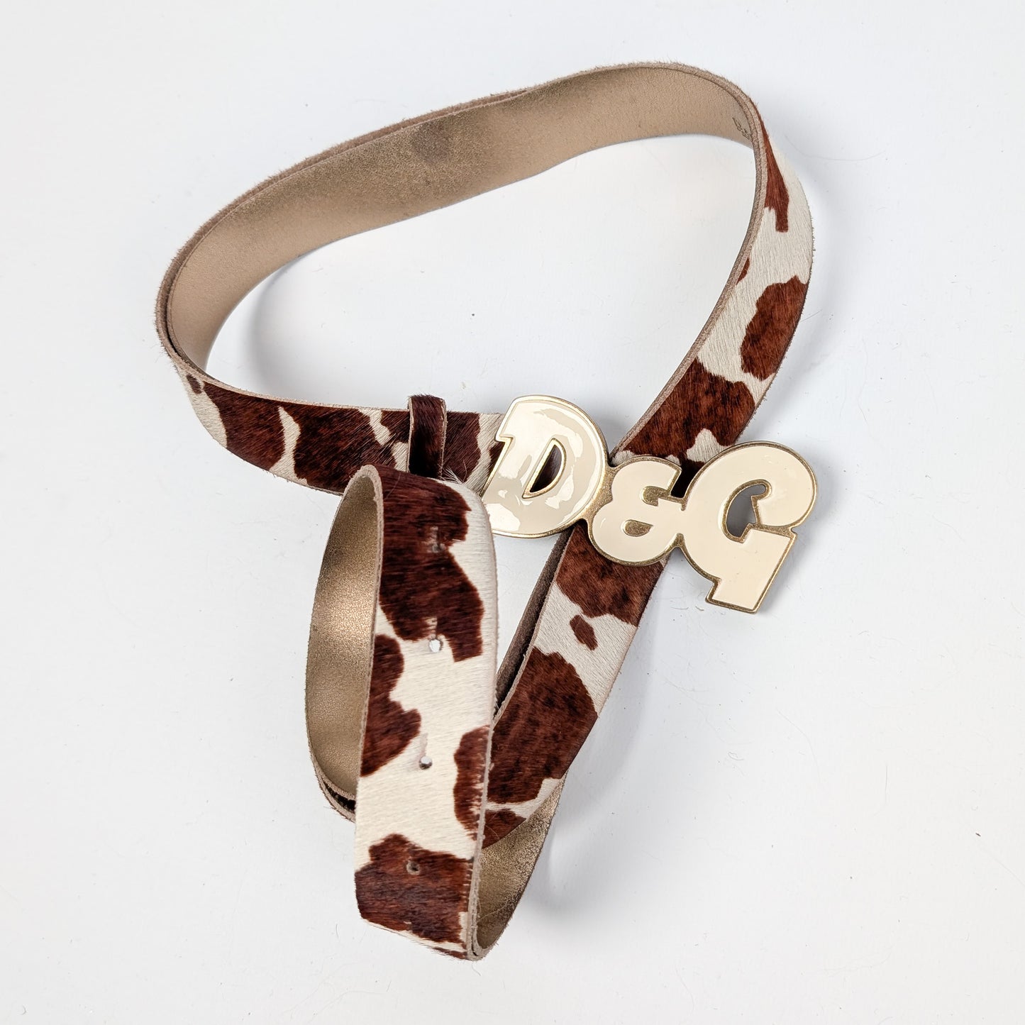 Ceinture "vache" Dolce & Gabbana