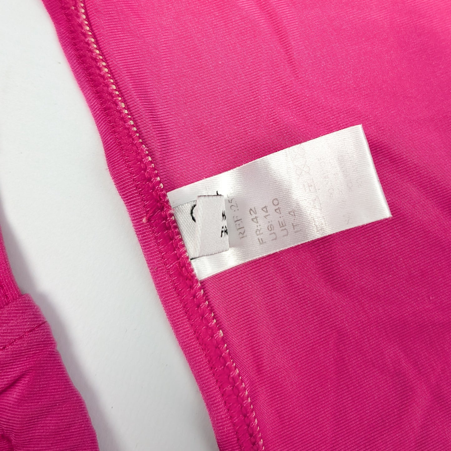 Ensemble jupe et maillot rose Dior par Galliano - F/W 2003