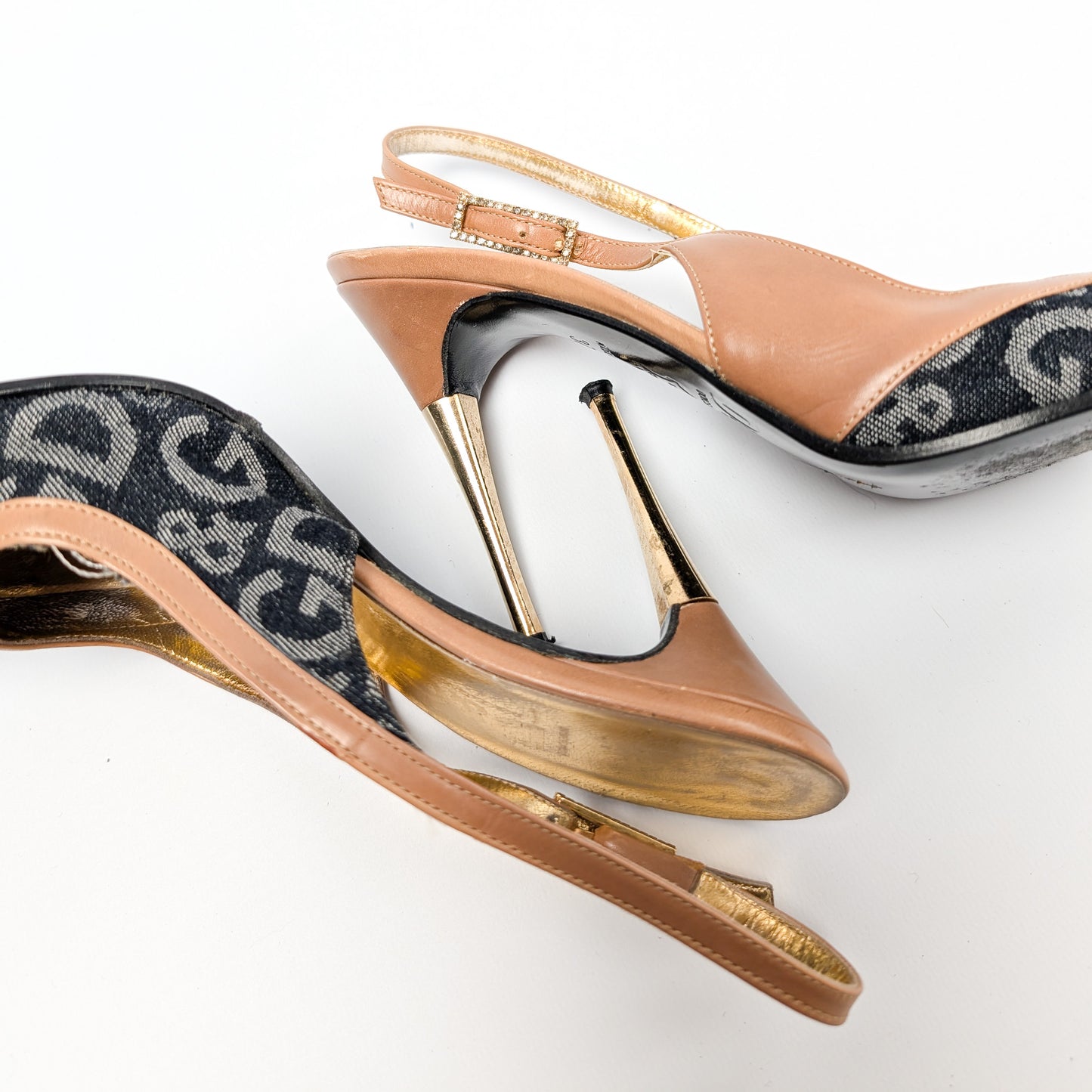 Slingback Dolce & Gabbana monogramme - EU37,5|UK4,5|US6,5