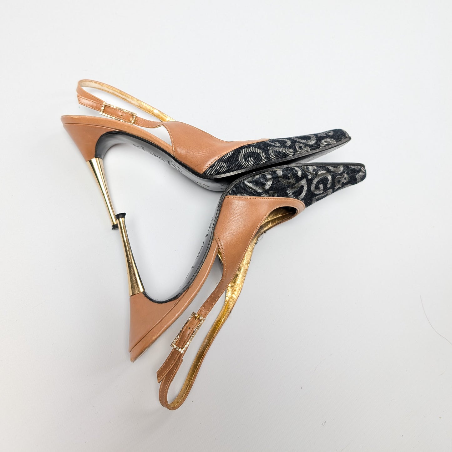 Slingback Dolce & Gabbana monogramme - EU37,5|UK4,5|US6,5