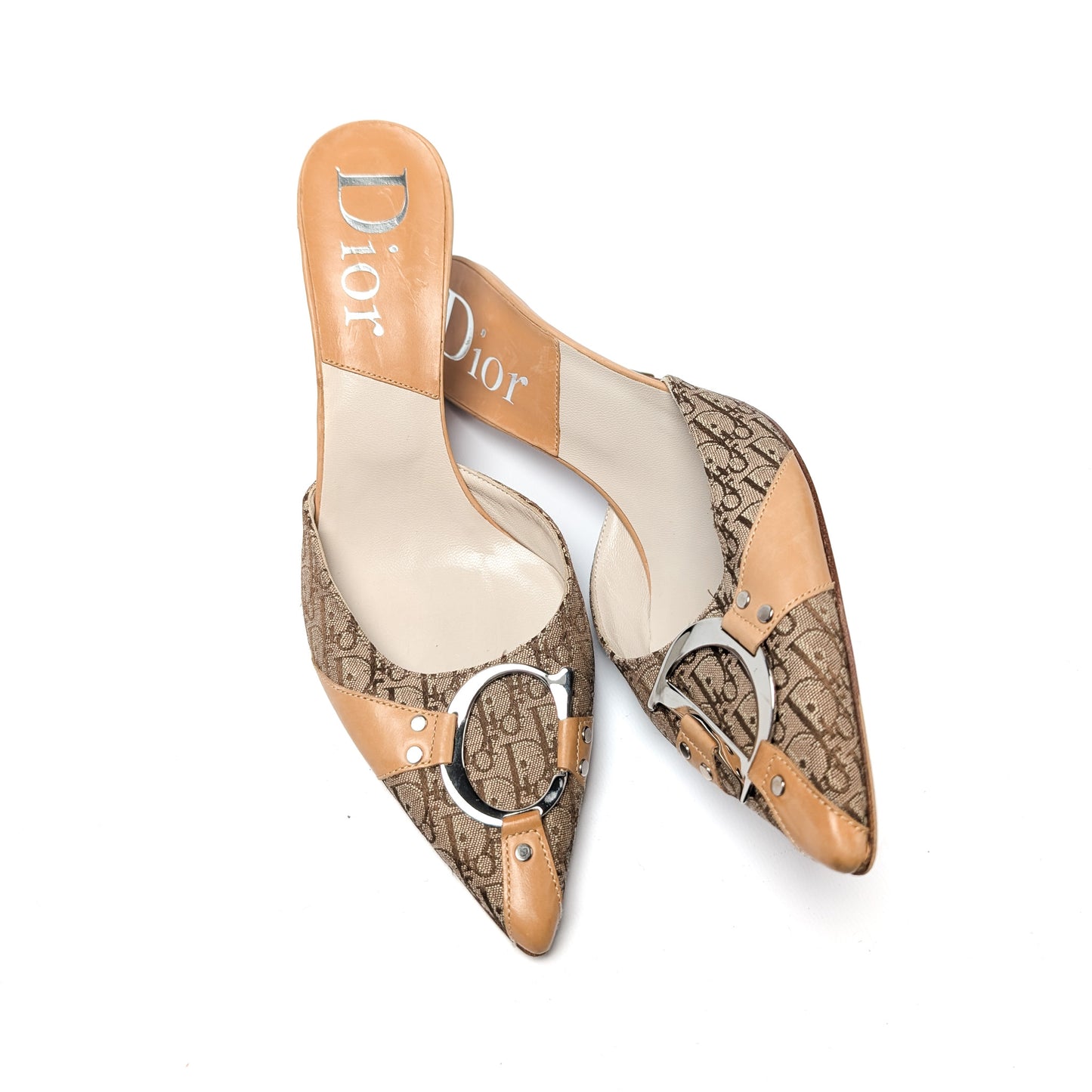Mules Dior Monogramme - EU38|5UK|7US