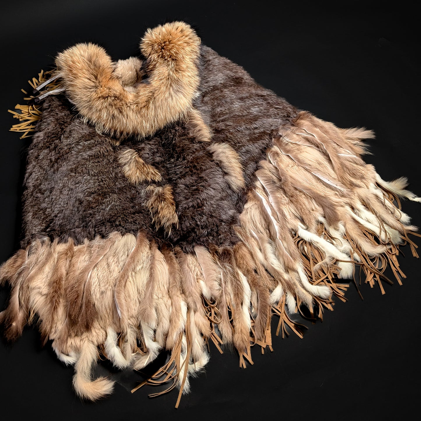 Cape Robe Vintage fourrure