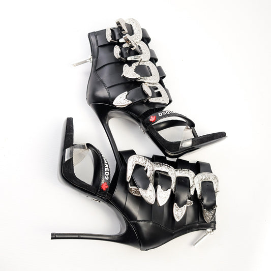 Gothika Dsquared2 S/S 2018 Sandals - EU37|4UK|6US