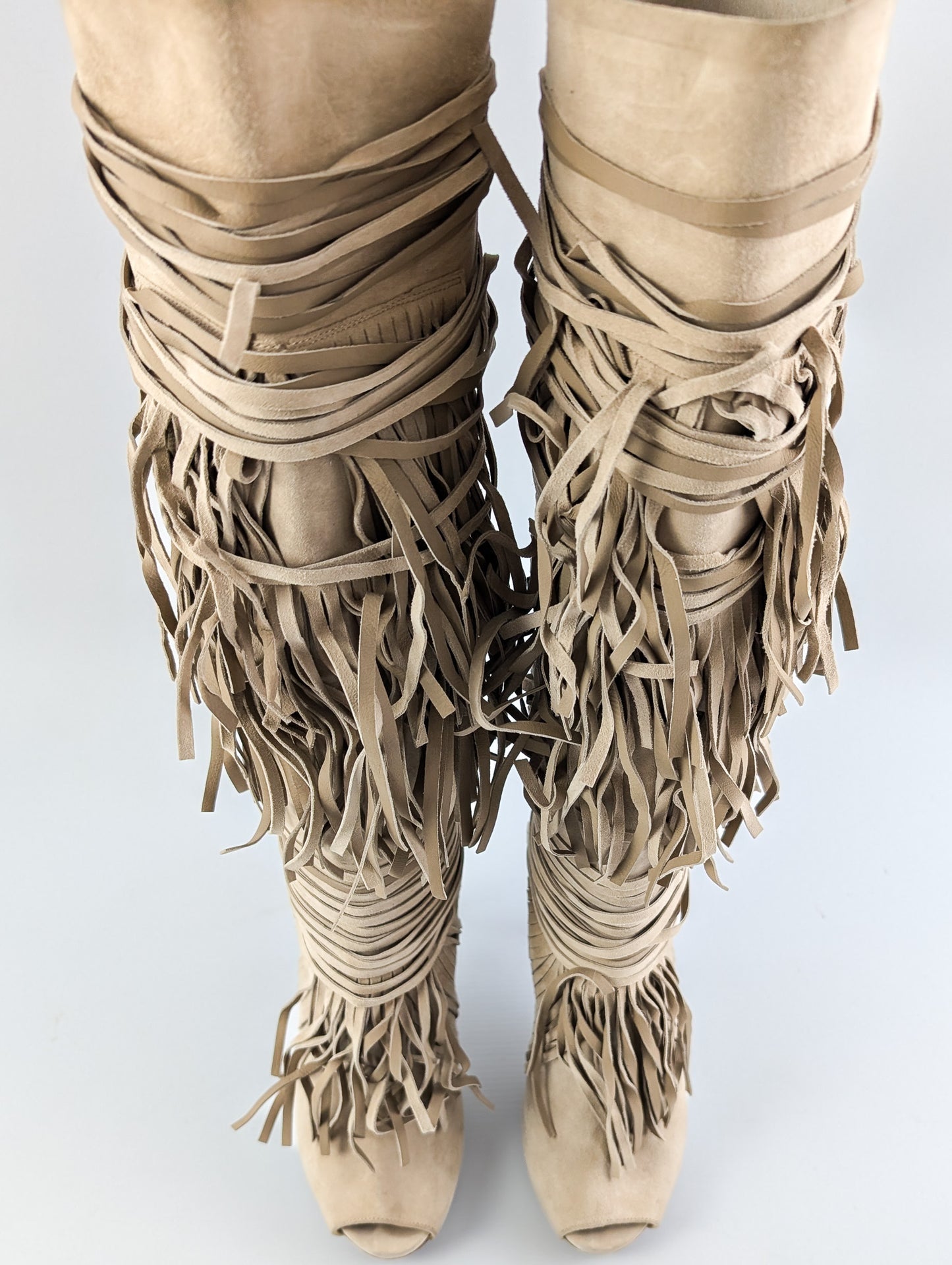 Gucci fringe boots - EU37|UK4|US6