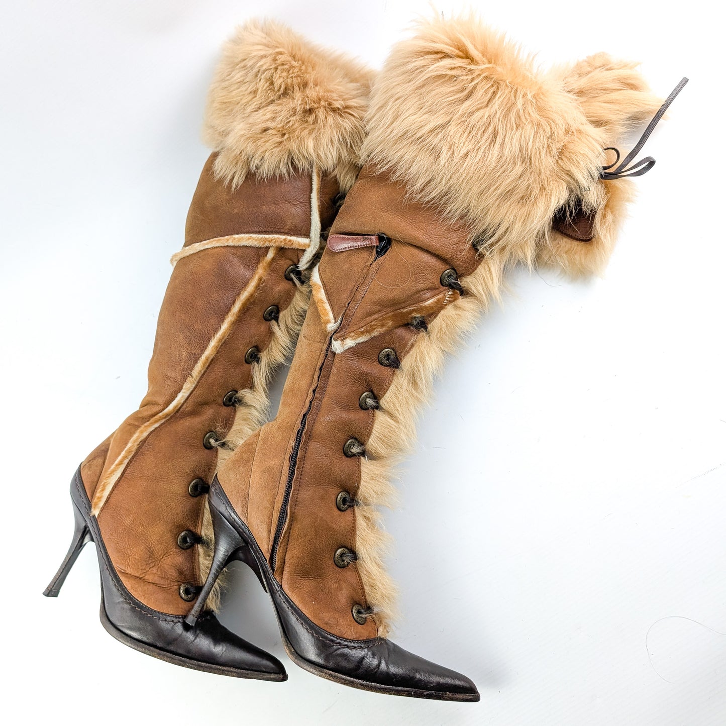 Bottes fourrure Gianmarco Lorenzi - EU38|UK5|US7