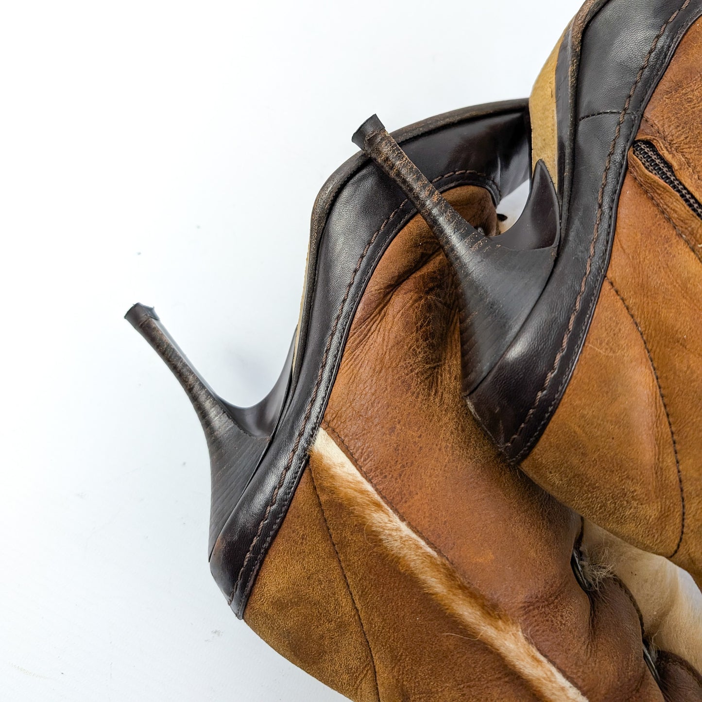 Bottes fourrure Gianmarco Lorenzi - EU38|UK5|US7