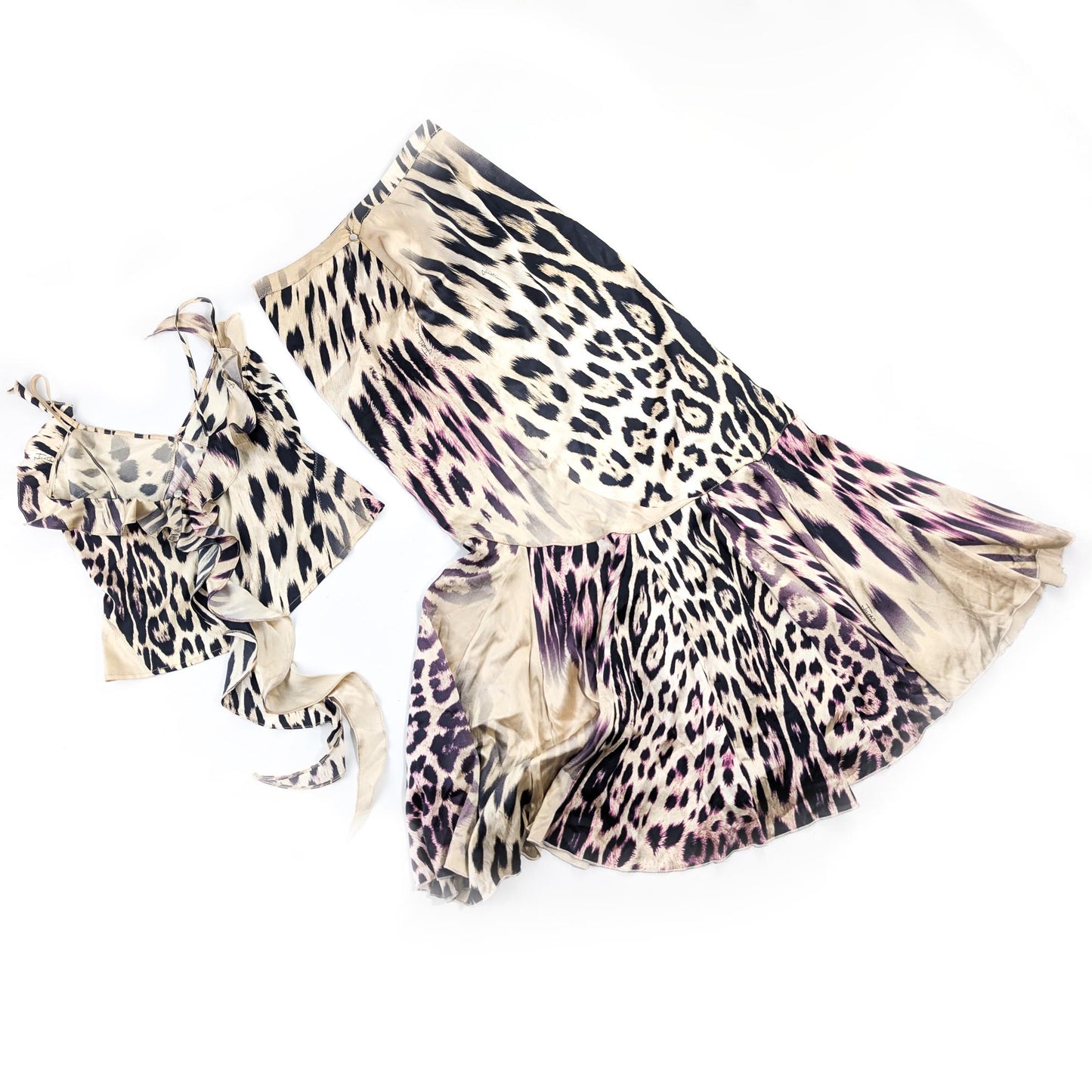 Ensemble top et jupe Roberto Cavalli - M