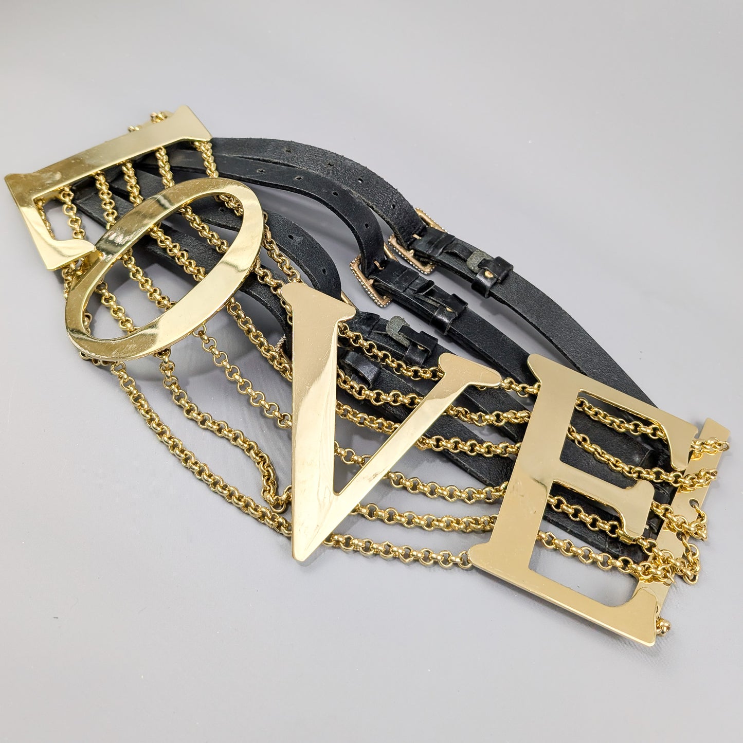Large Dolce & Gabbana "LOVE" Belt - Spring/Summer 2003