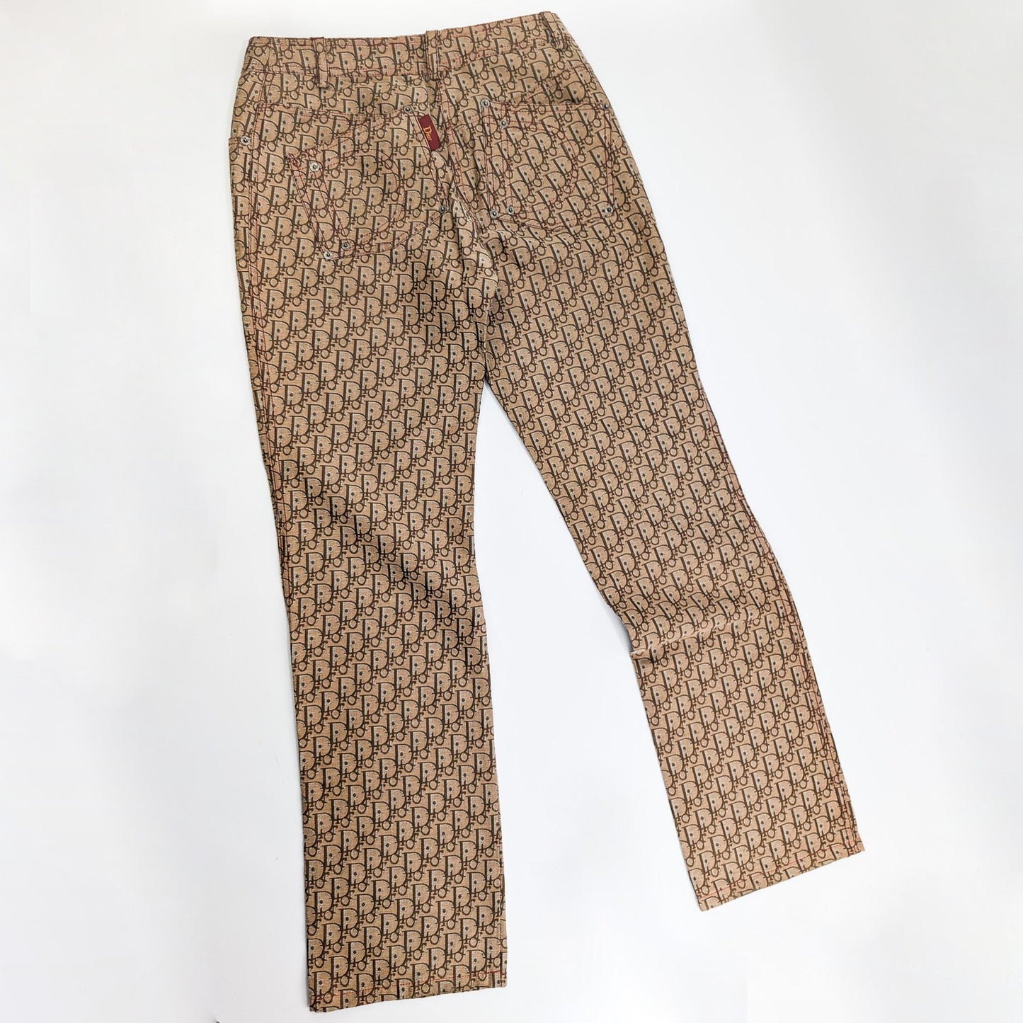 Pantalon Dior by Galliano monogramme Rasta - S/M