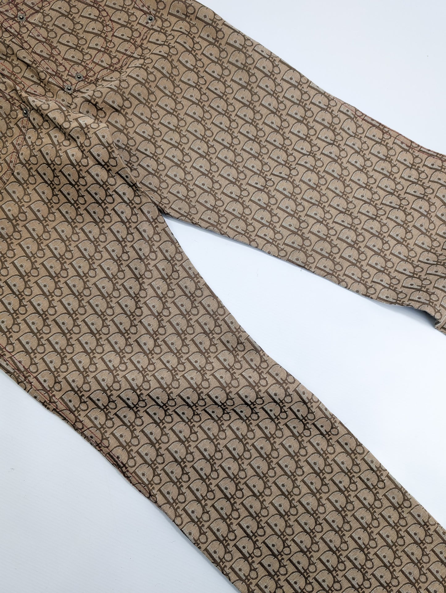 Pantalon Dior by Galliano monogramme Rasta - S/M