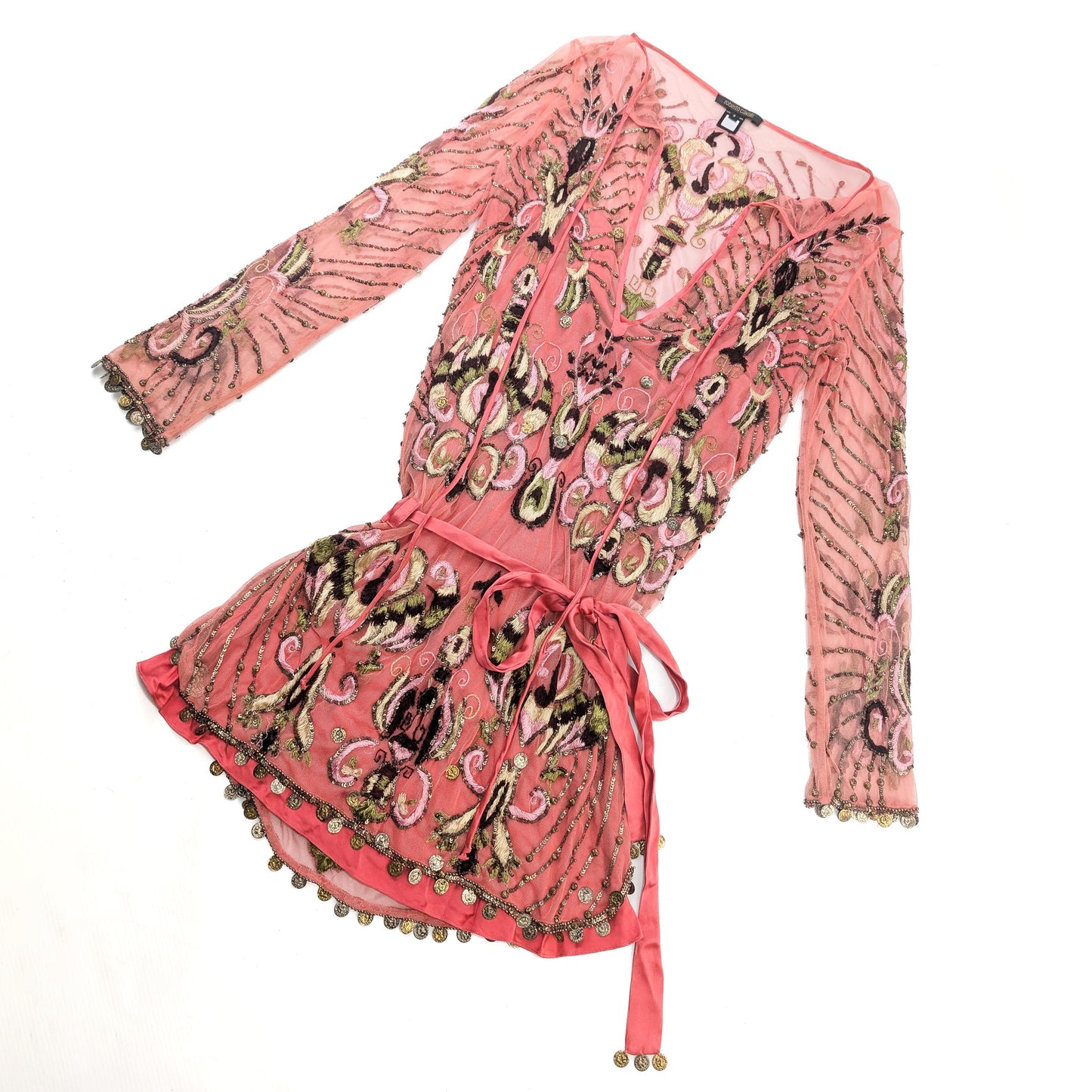 Robe courte Roberto Cavalli S/S 2005