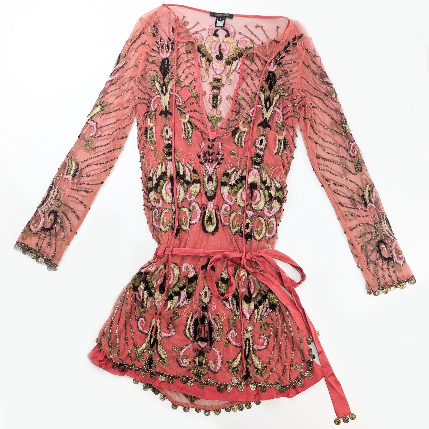 Robe courte Roberto Cavalli S/S 2005