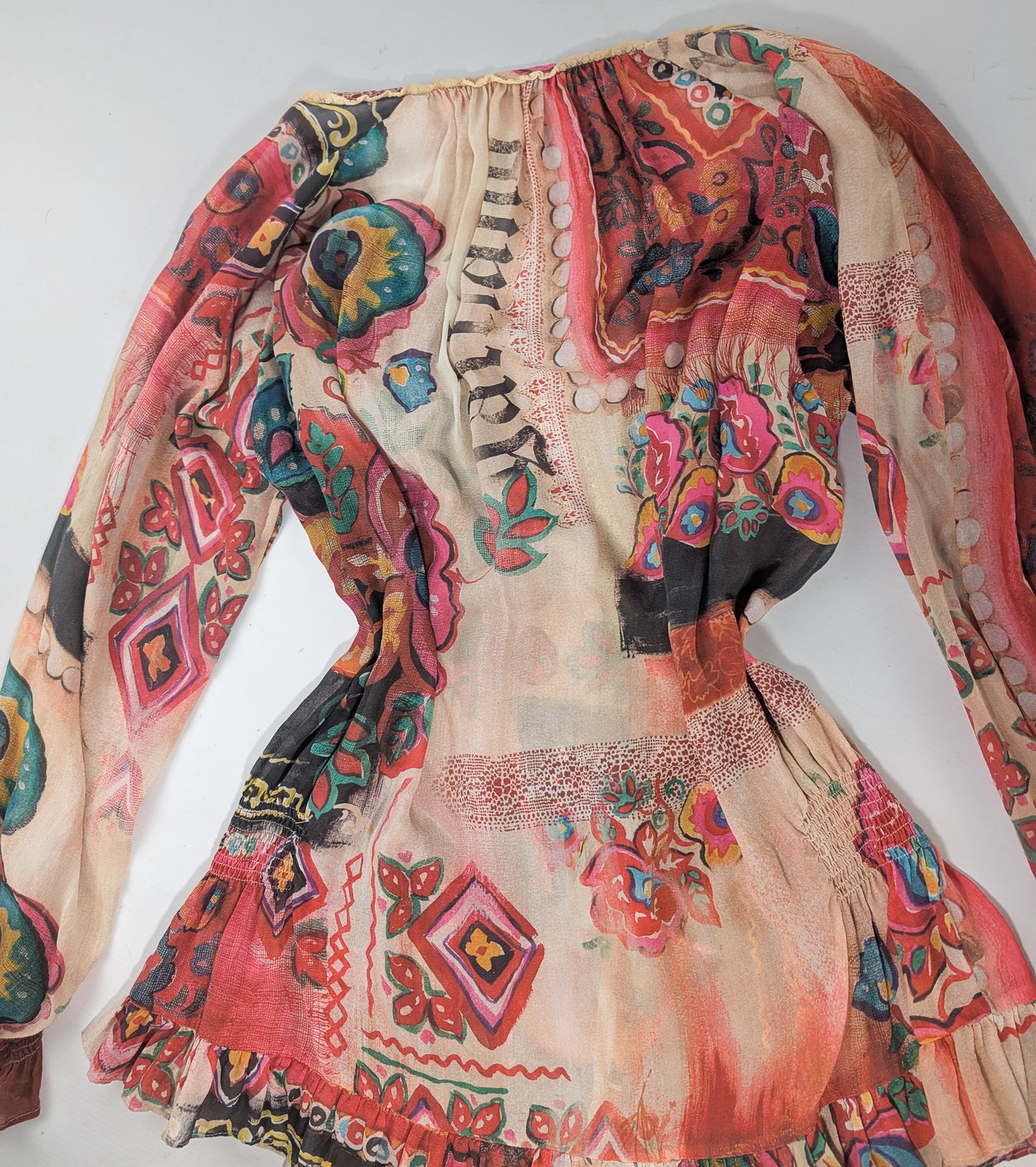 Blouse soie John Galliano