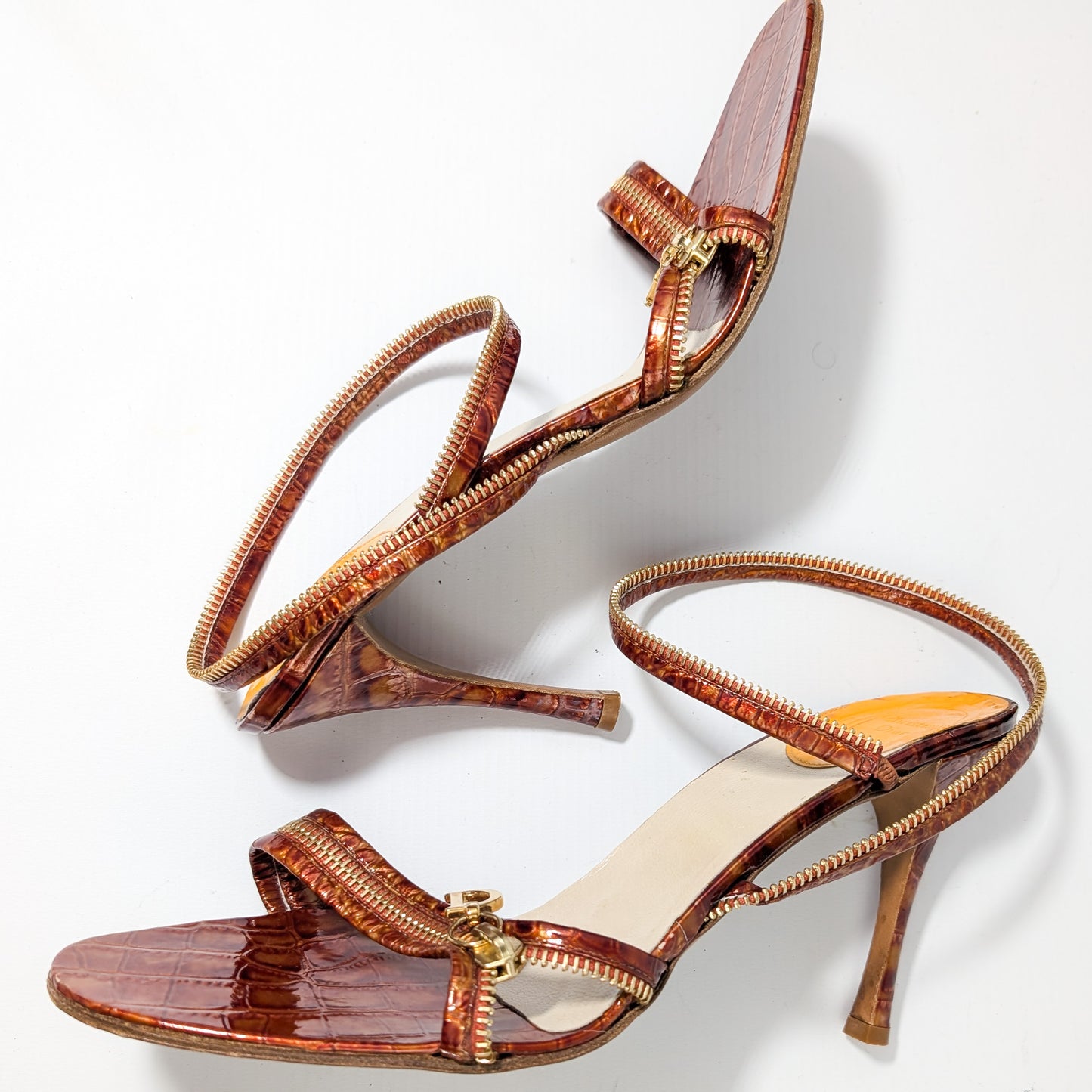 Sandales python Dior by Galliiano - EU40|7UK|9US