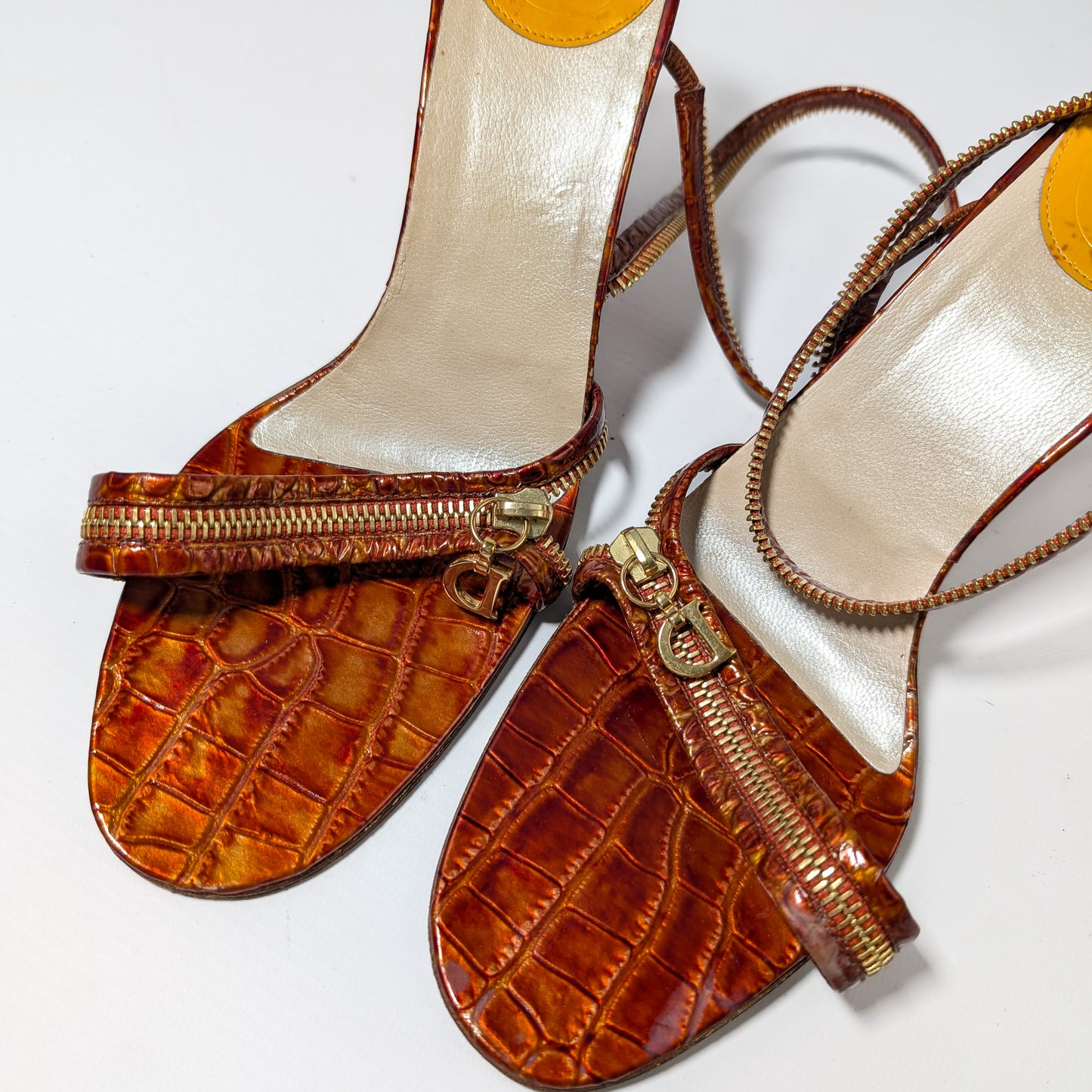 Sandales python Dior by Galliiano - EU40|7UK|9US