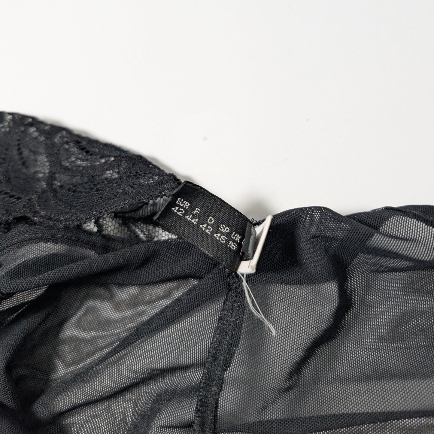 Robe La Perla mesh asymetrique