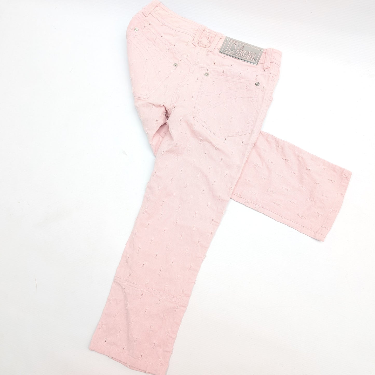 Capri piqueté rose Dior by Galliano - S