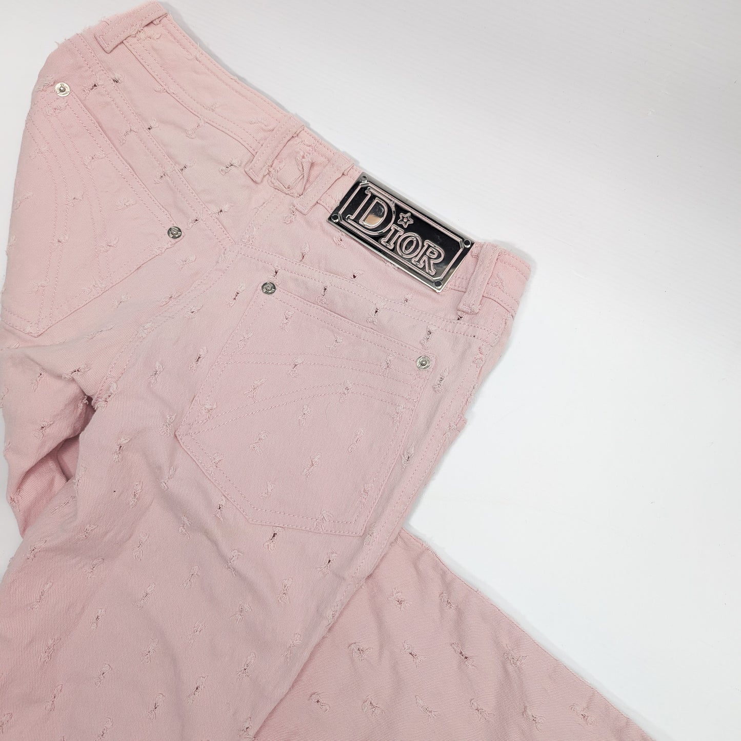 Capri piqueté rose Dior by Galliano - S