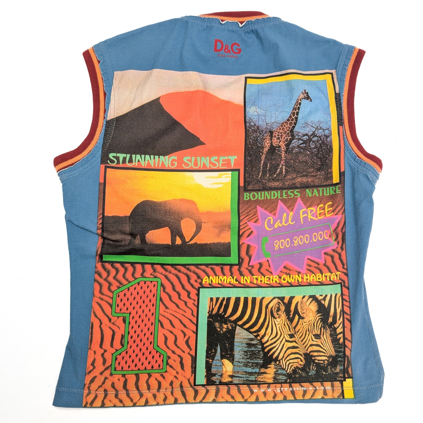 Débardeur Dolce & Gabbana "Safari" - M