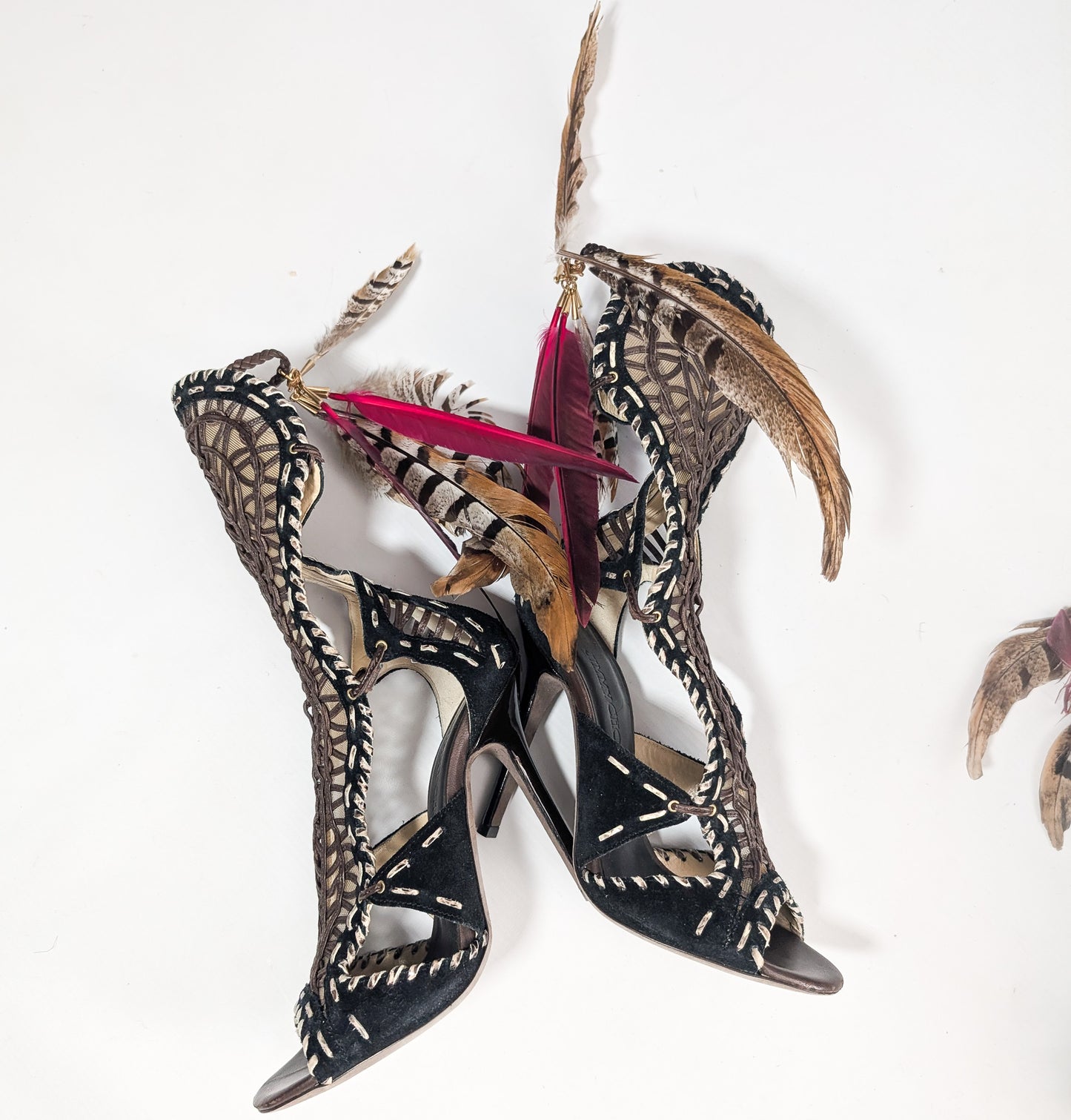 Sandales plumes Jimmy Choo - EU37|UK4|US6