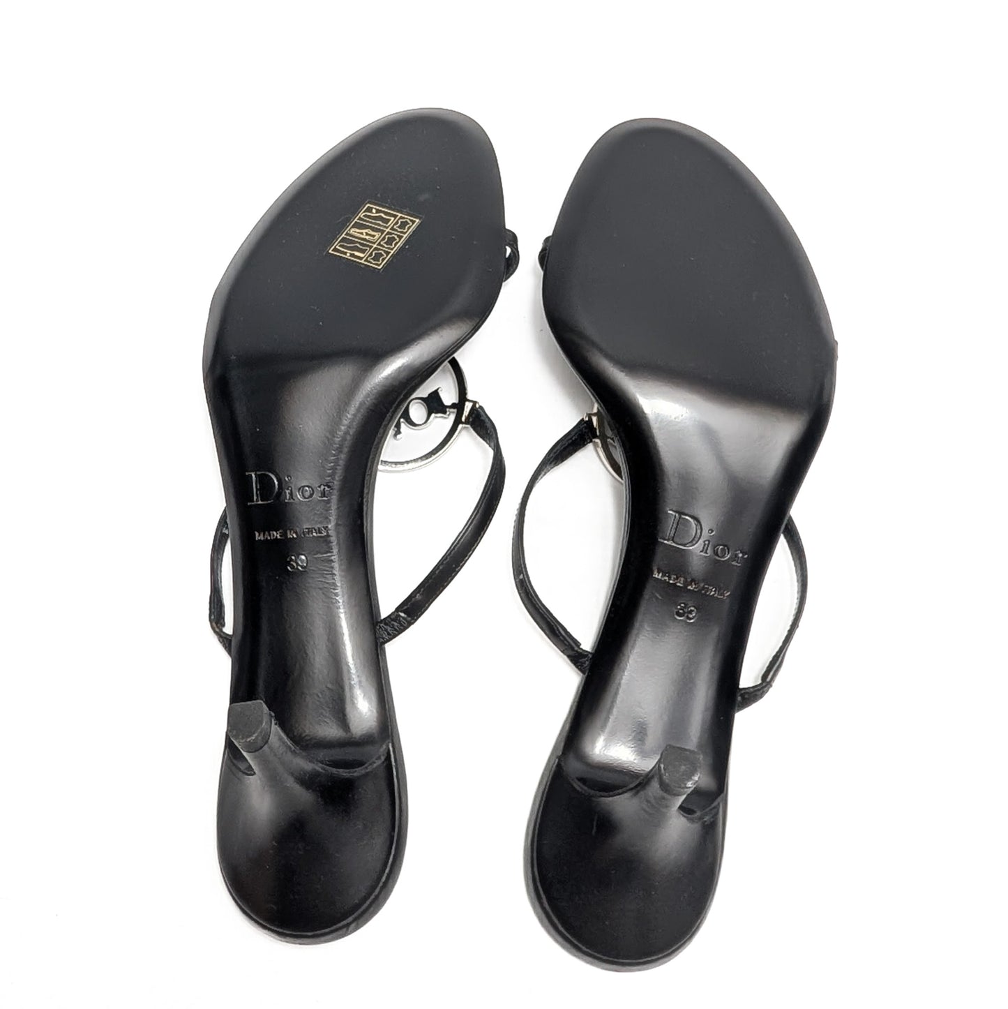 Mules Dior par Galliano "Peace and Love" 2005 - EU39|UK6|US8